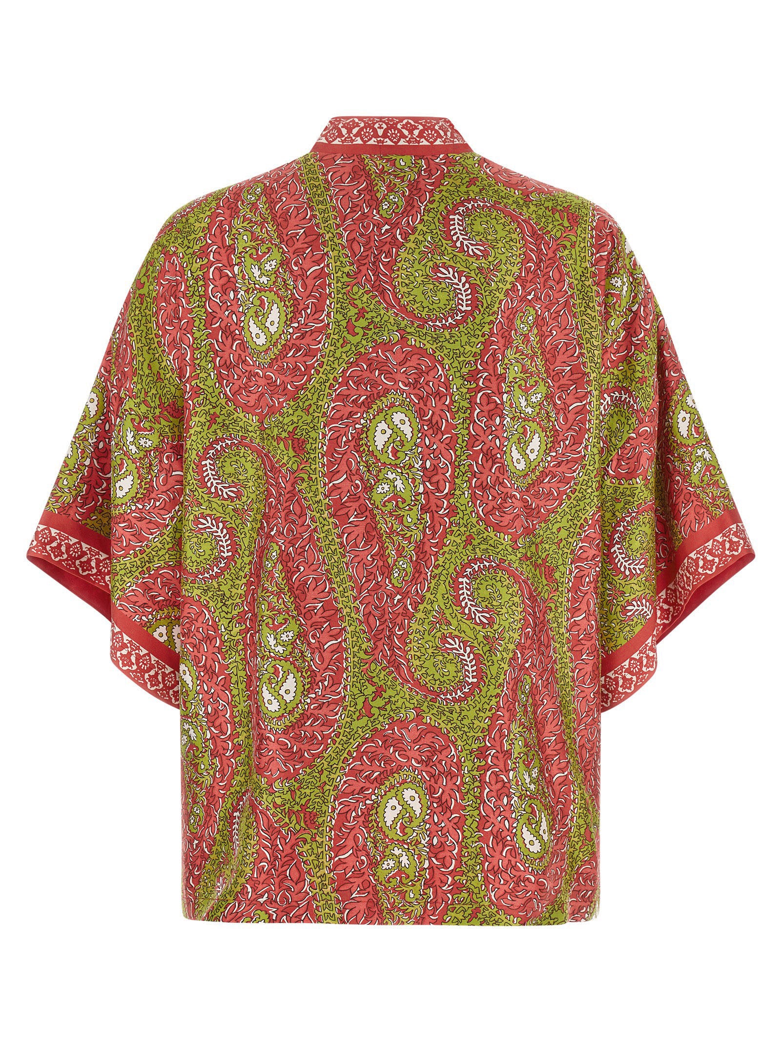 Etro Multicolor Silk Women's Cardigan