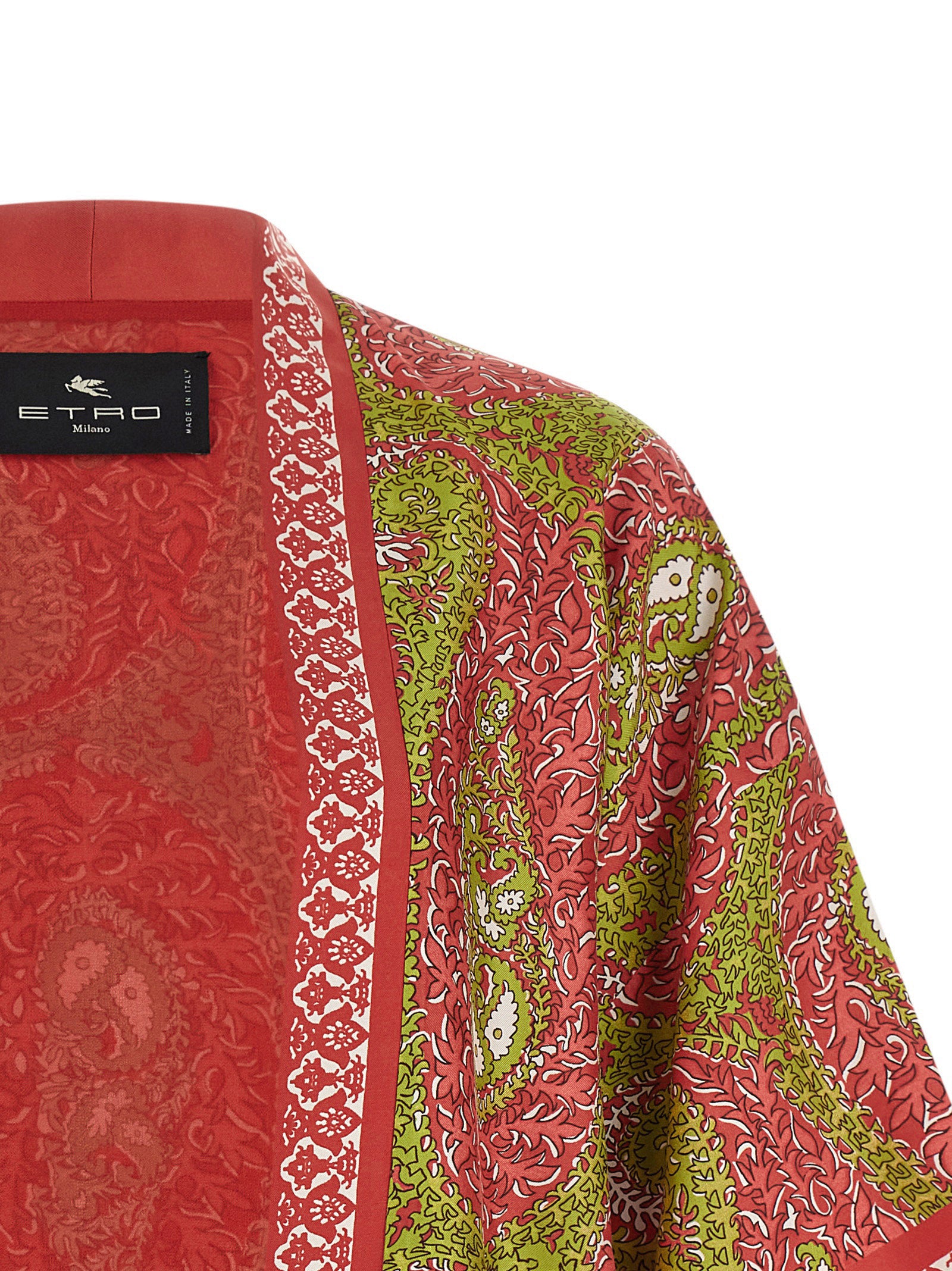 Etro Multicolor Silk Women's Cardigan