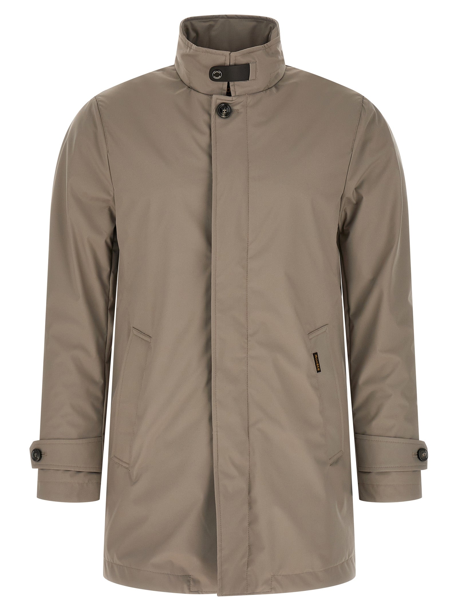 MooRER Gray Polyester Shell Men's Jacket