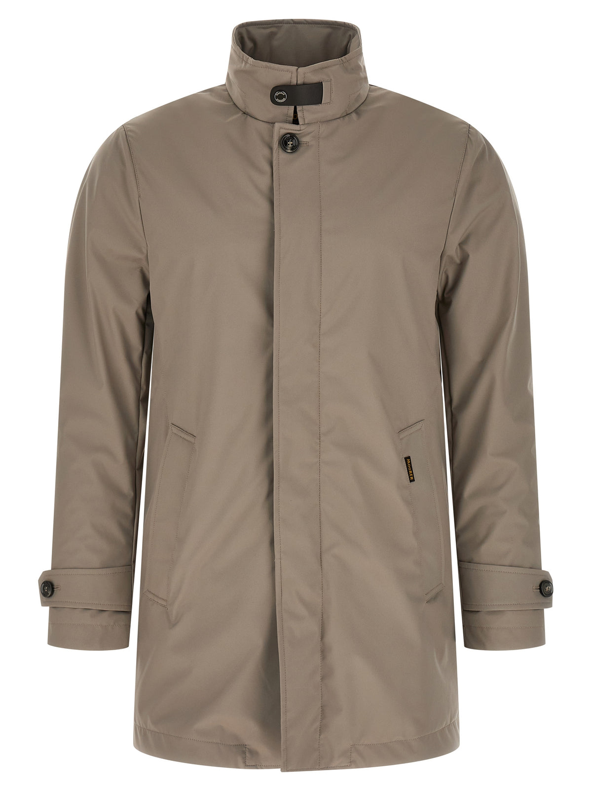 MooRER Gray Polyester Shell Men's Jacket