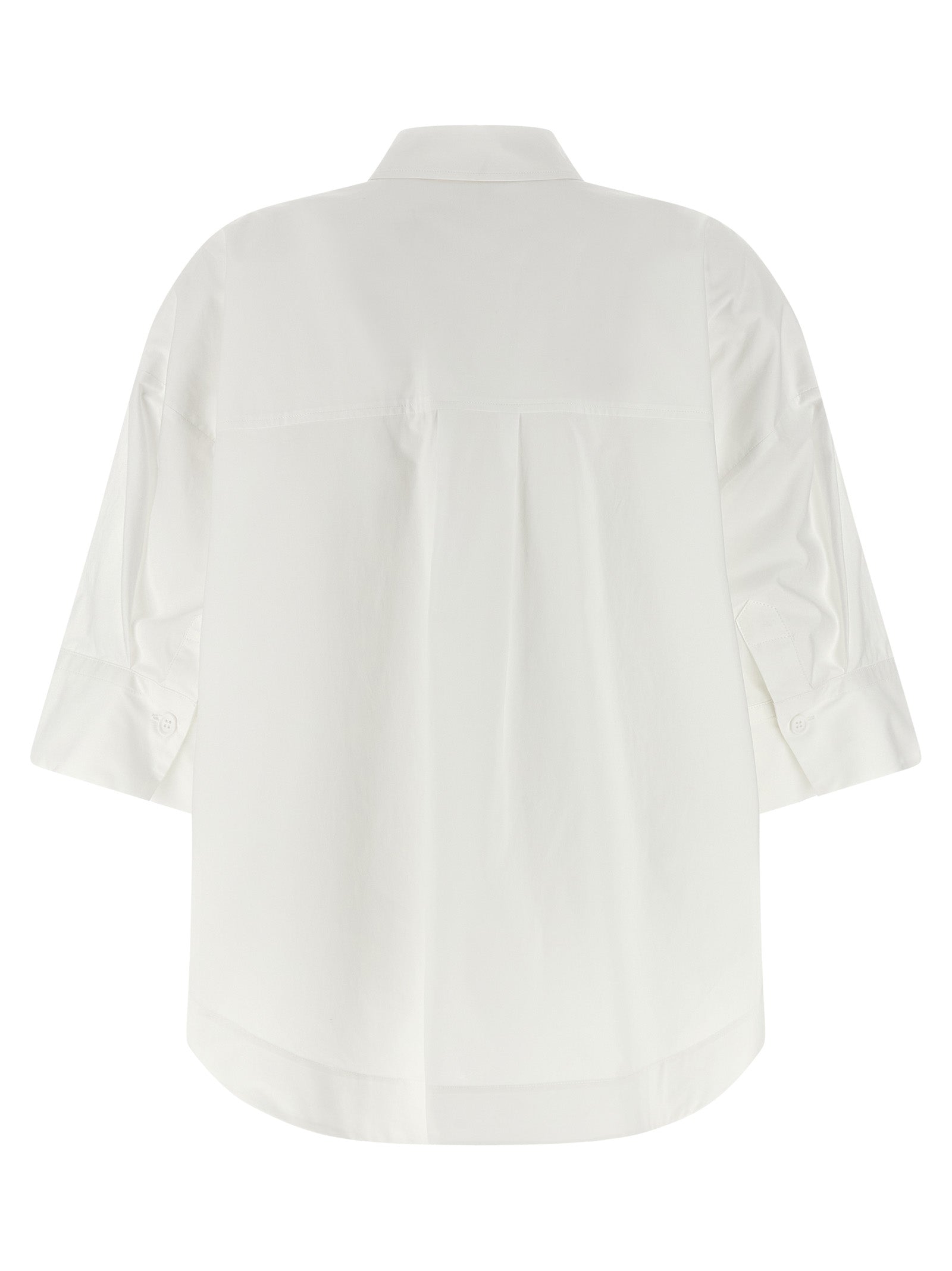 P.A.R.O.S.H. White Cotton Women's Blouse