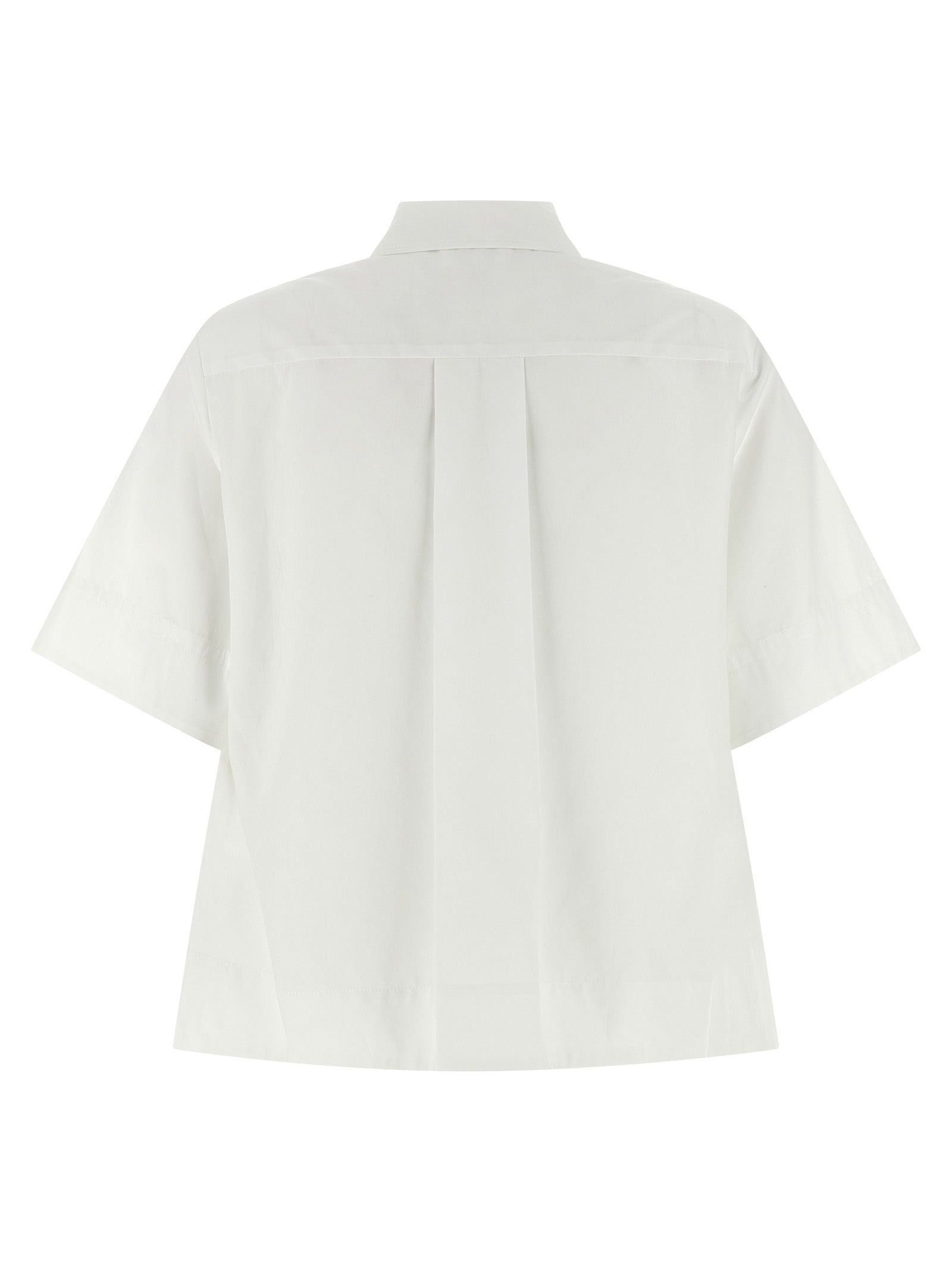 P.A.R.O.S.H. White Cotton Women's Blouse