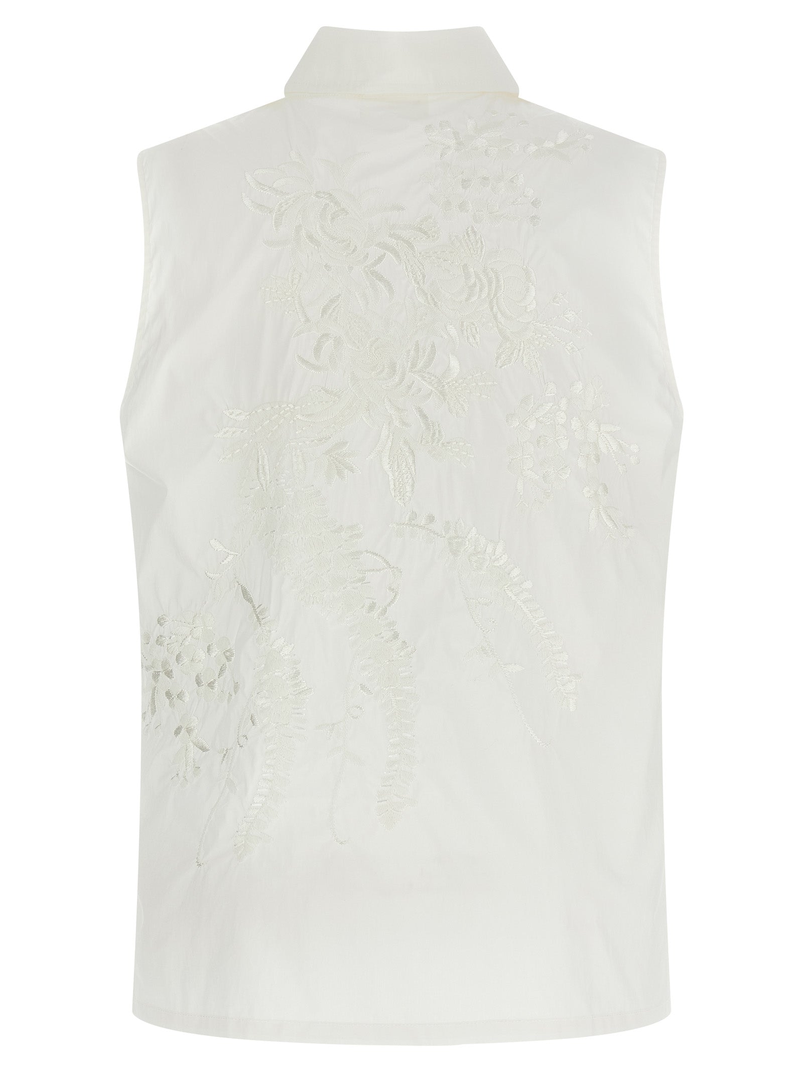 P.A.R.O.S.H. White Polyamide Women's Blouse