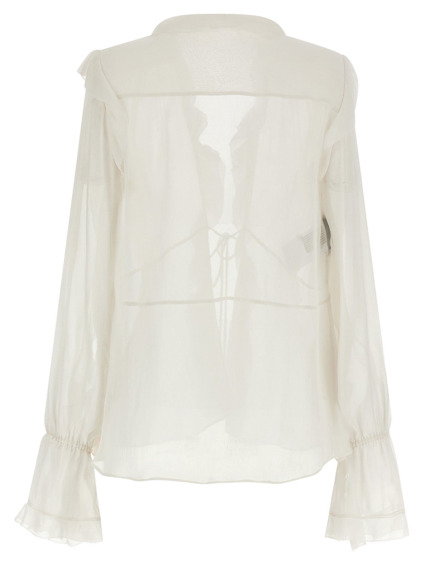 Alberta Ferretti Beige Acetate Women's Blouse