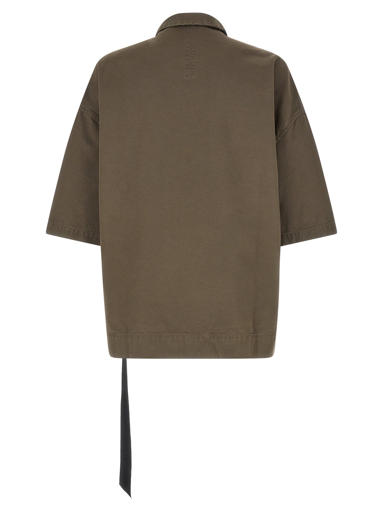 DRKSHDW Gray Cotton Men's Blouse