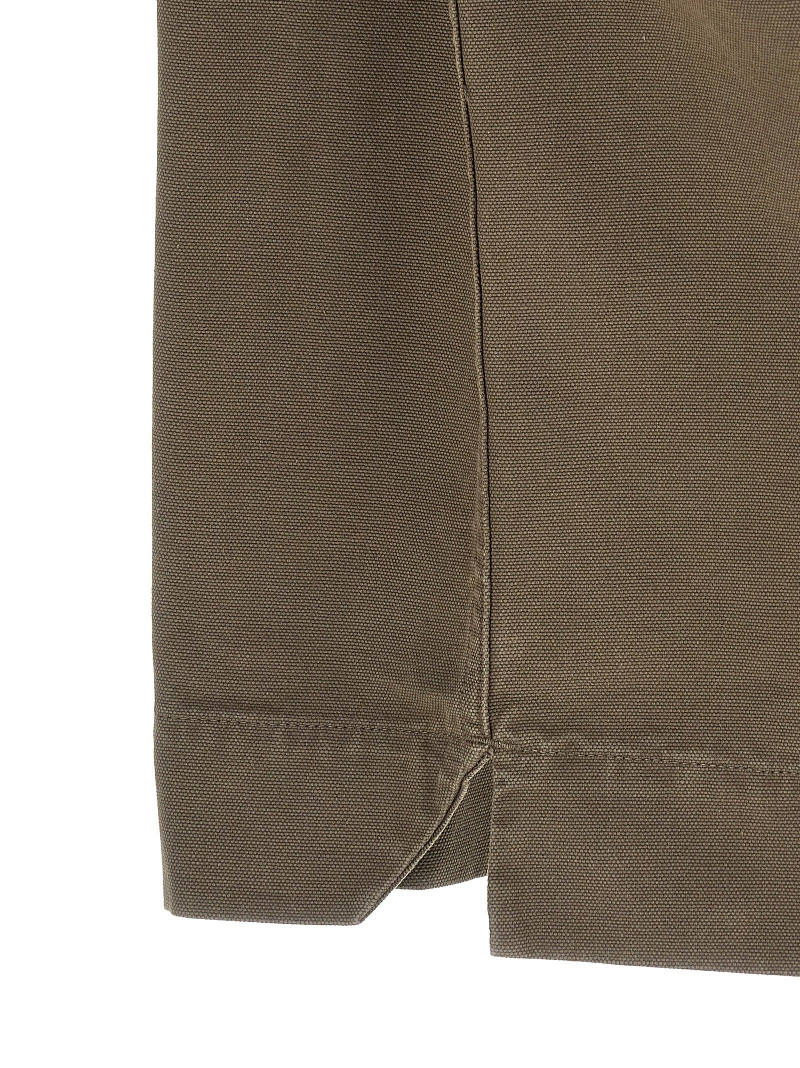 DRKSHDW Gray Cotton Men's Blouse