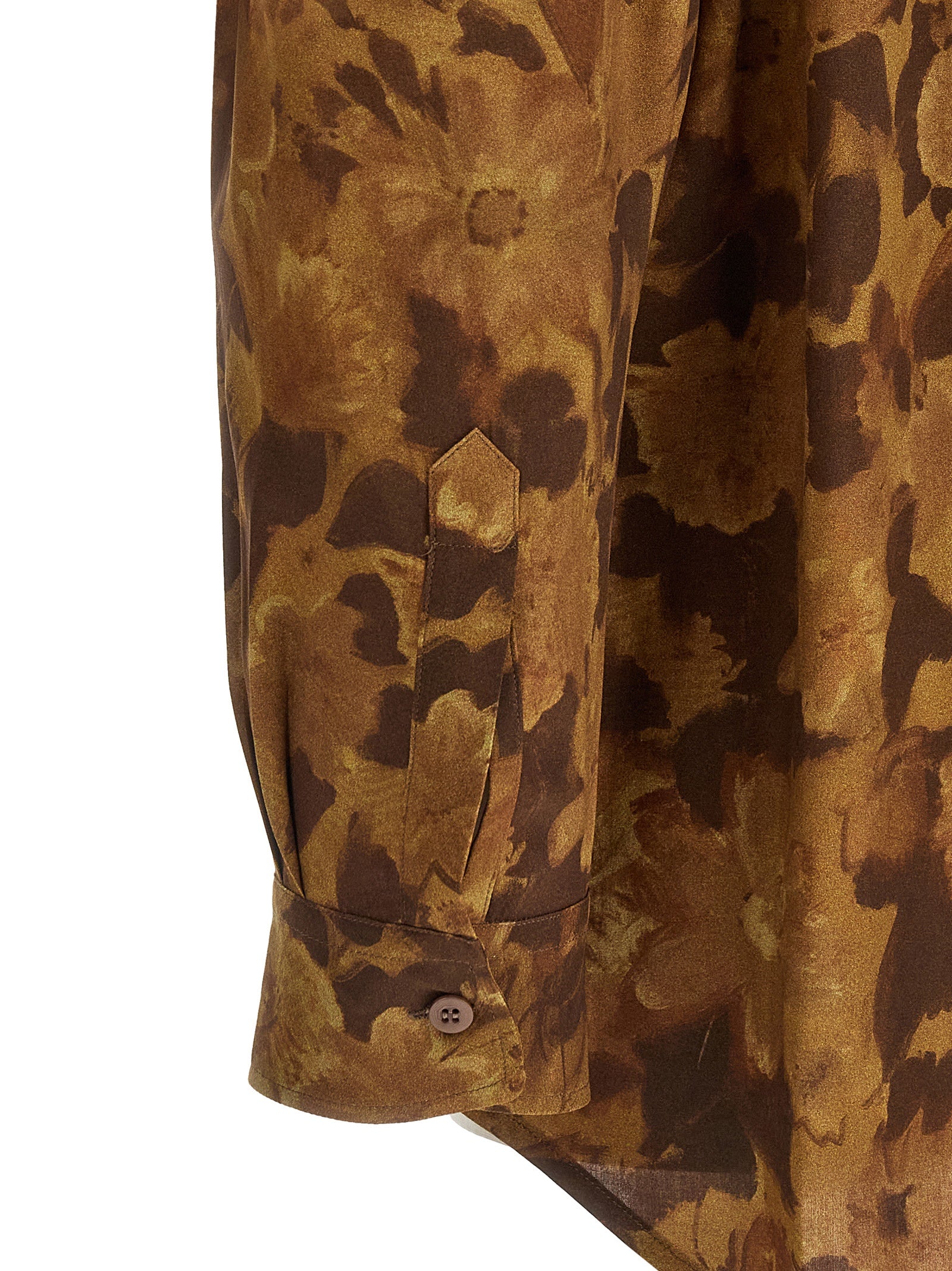 Magliano Brown Viscose Men's Blouse