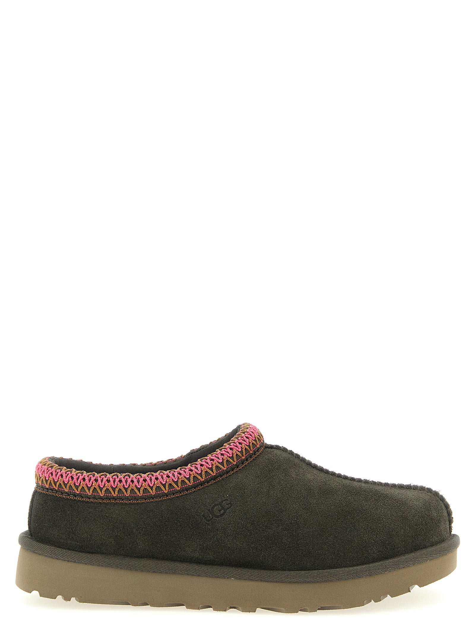 UGG Brown Leather Women's Clogs