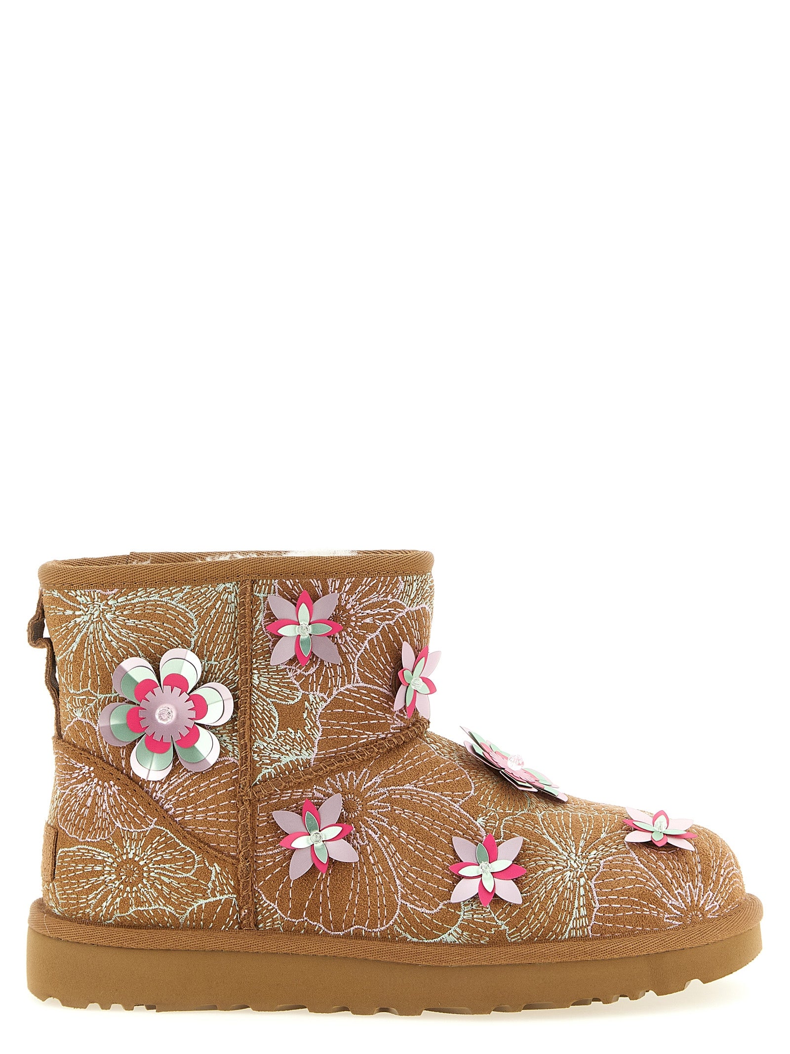 UGG Multicolor Leather Ankle Women's Boots