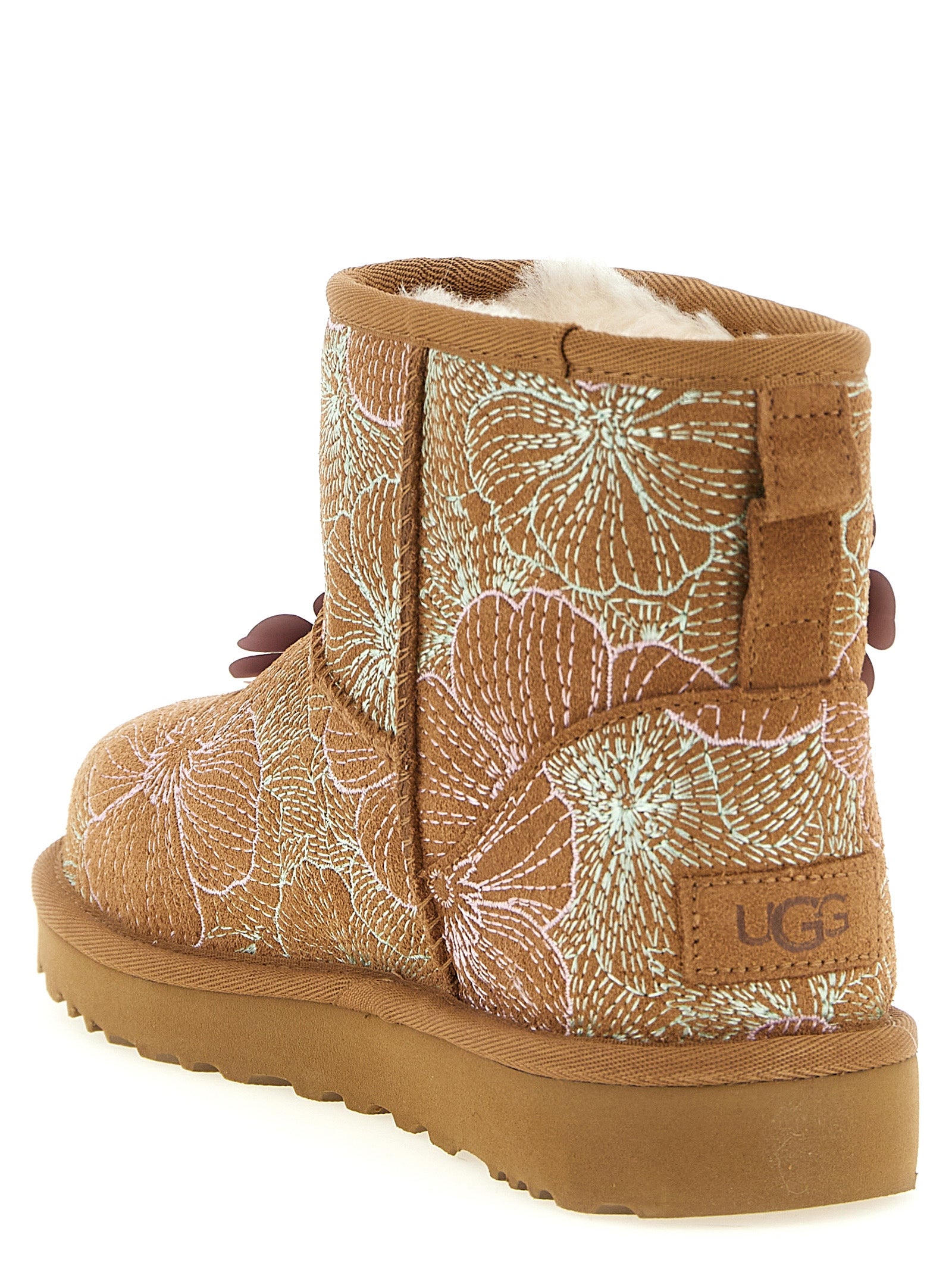 UGG Multicolor Leather Ankle Women's Boots