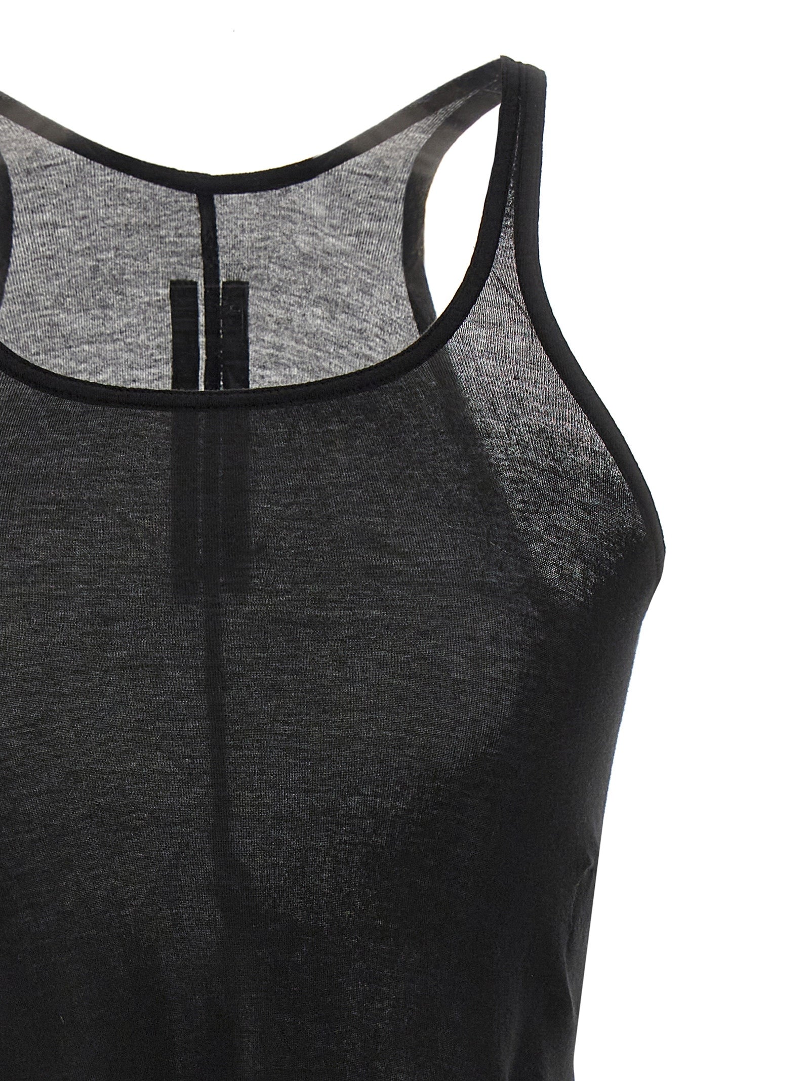 DRKSHDW Black Cotton Tank Women's Tops