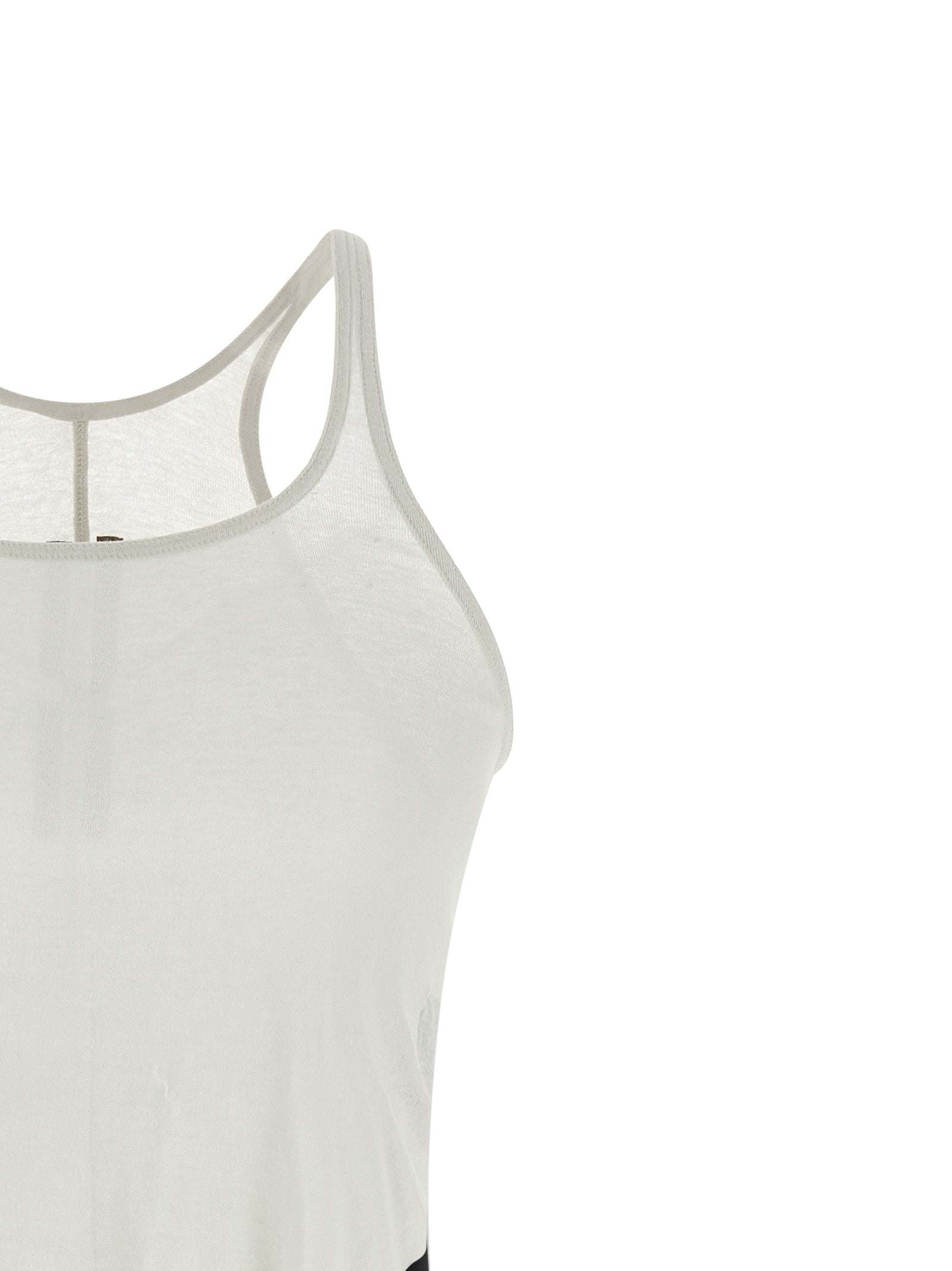 DRKSHDW White Cotton Tank Women's Tops
