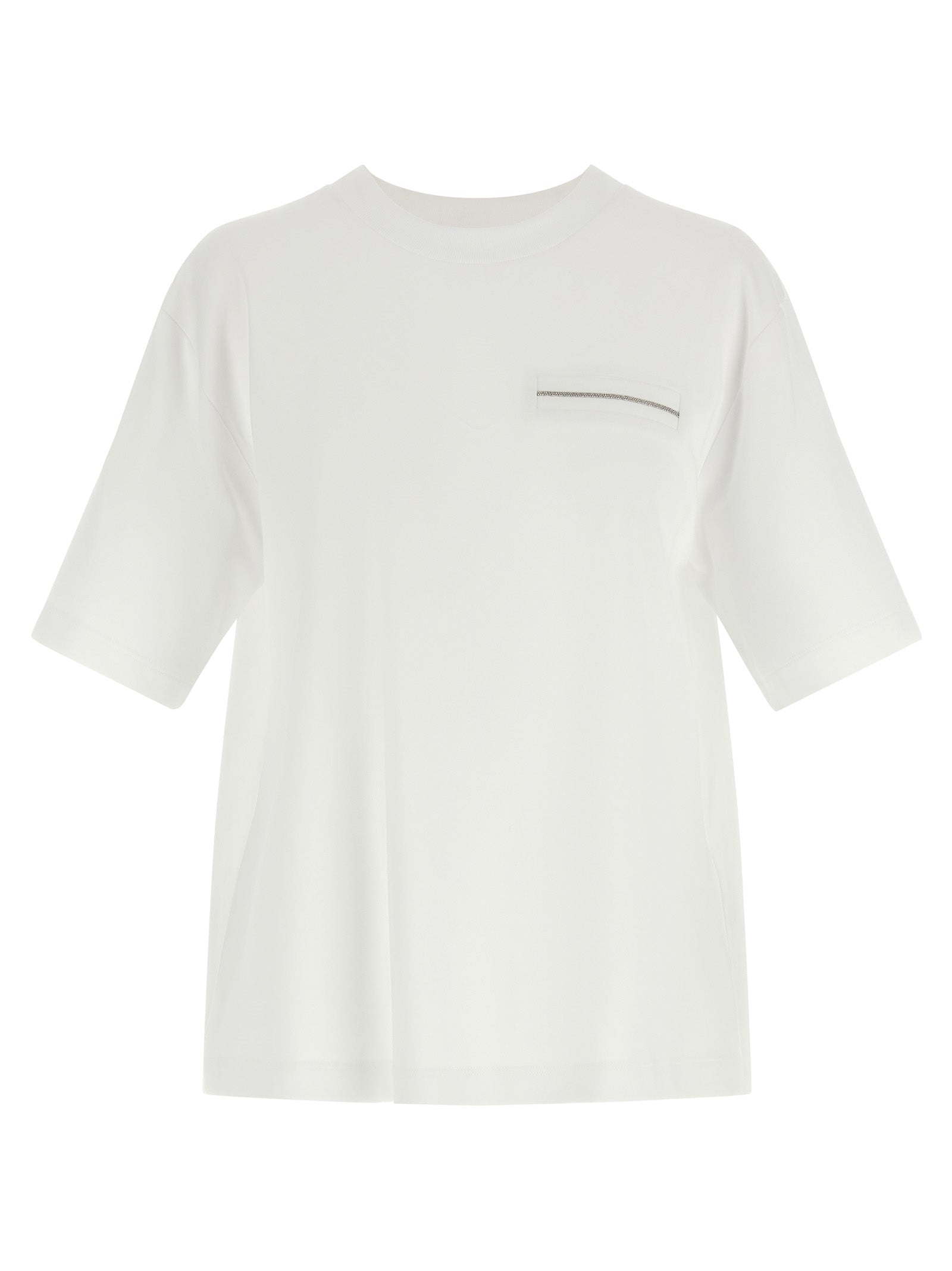 Peserico White Cotton Women's T-Shirt