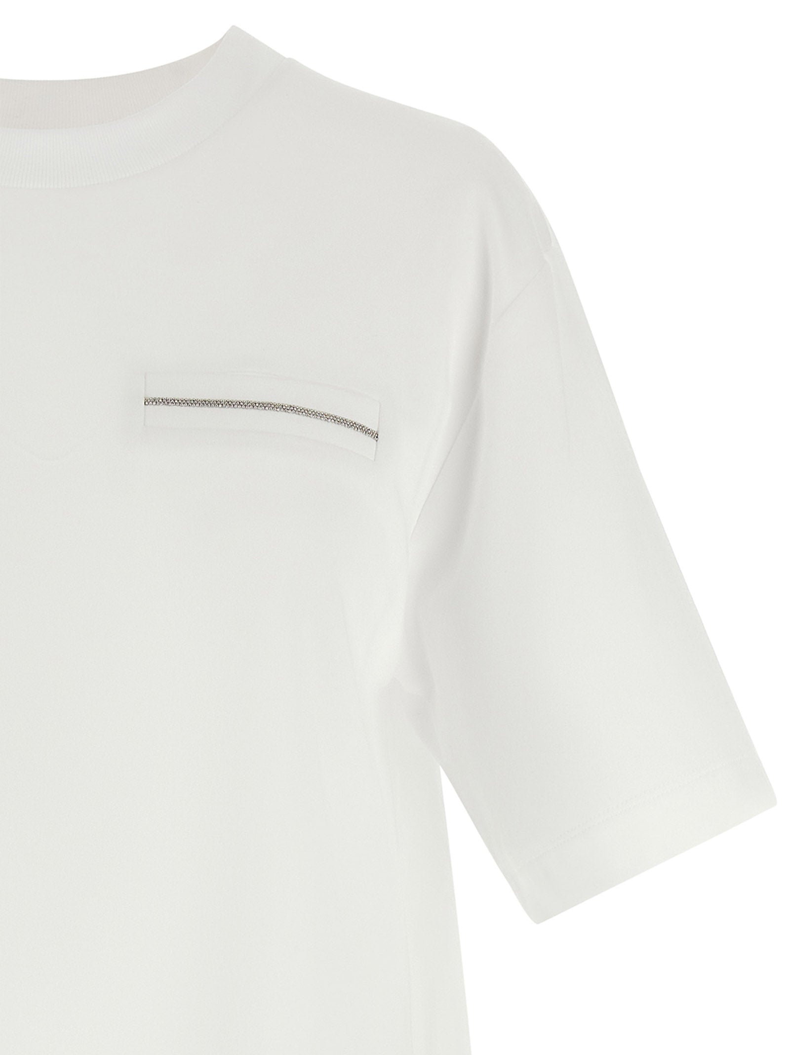 Peserico White Cotton Women's T-Shirt