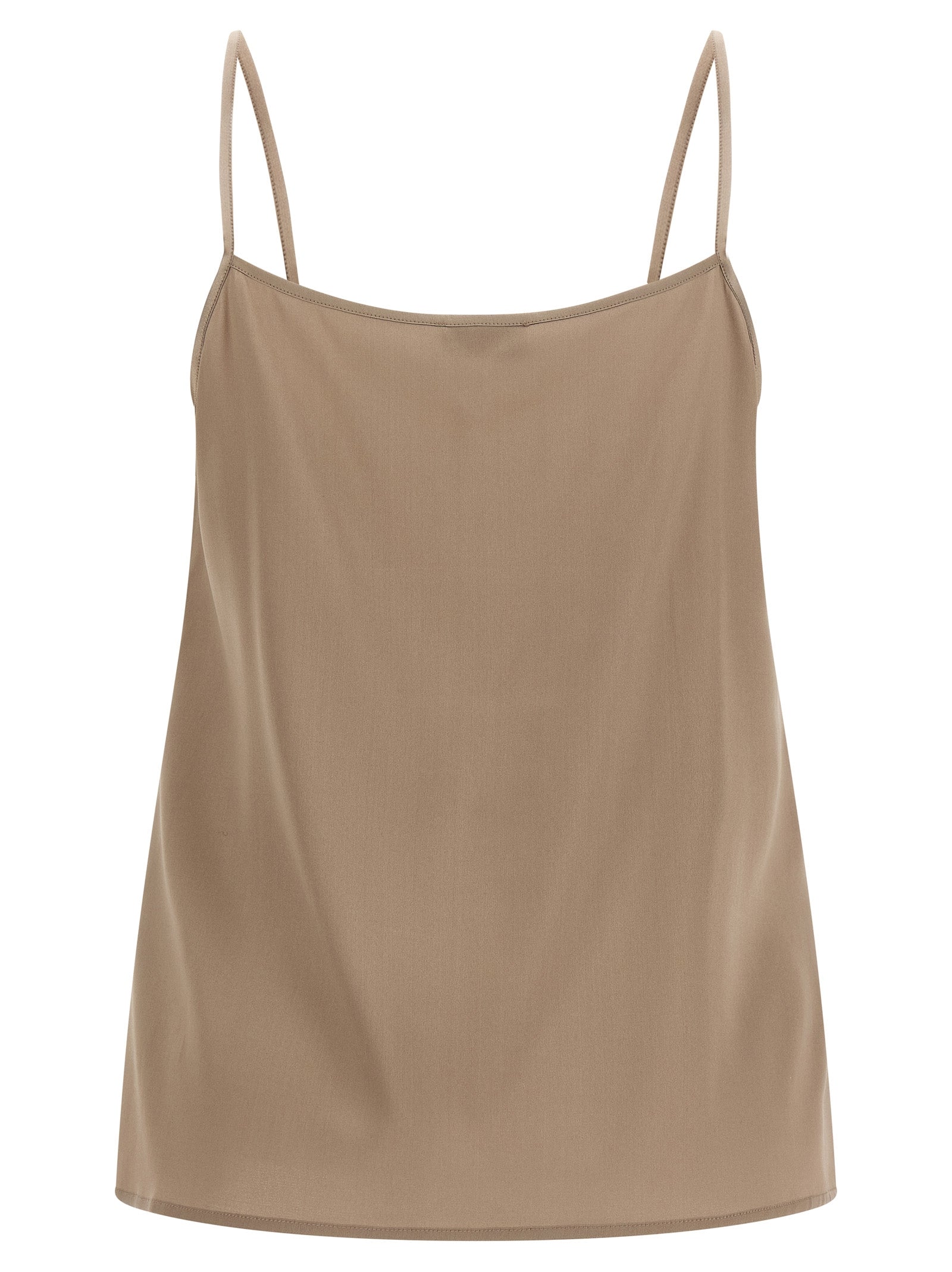 Peserico Brown Silk Women's Blouse