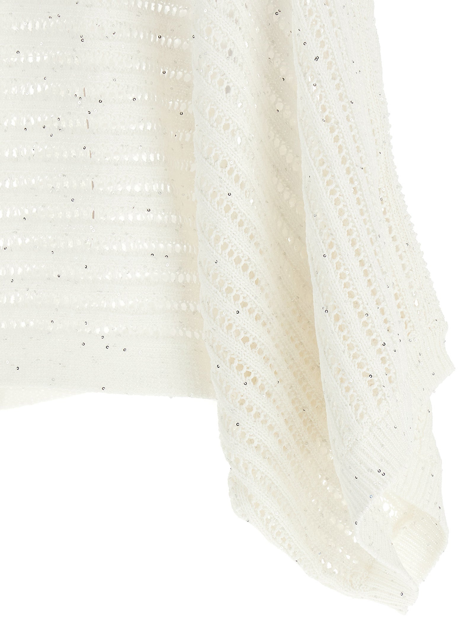 Peserico White Cotton Women's Cardigan