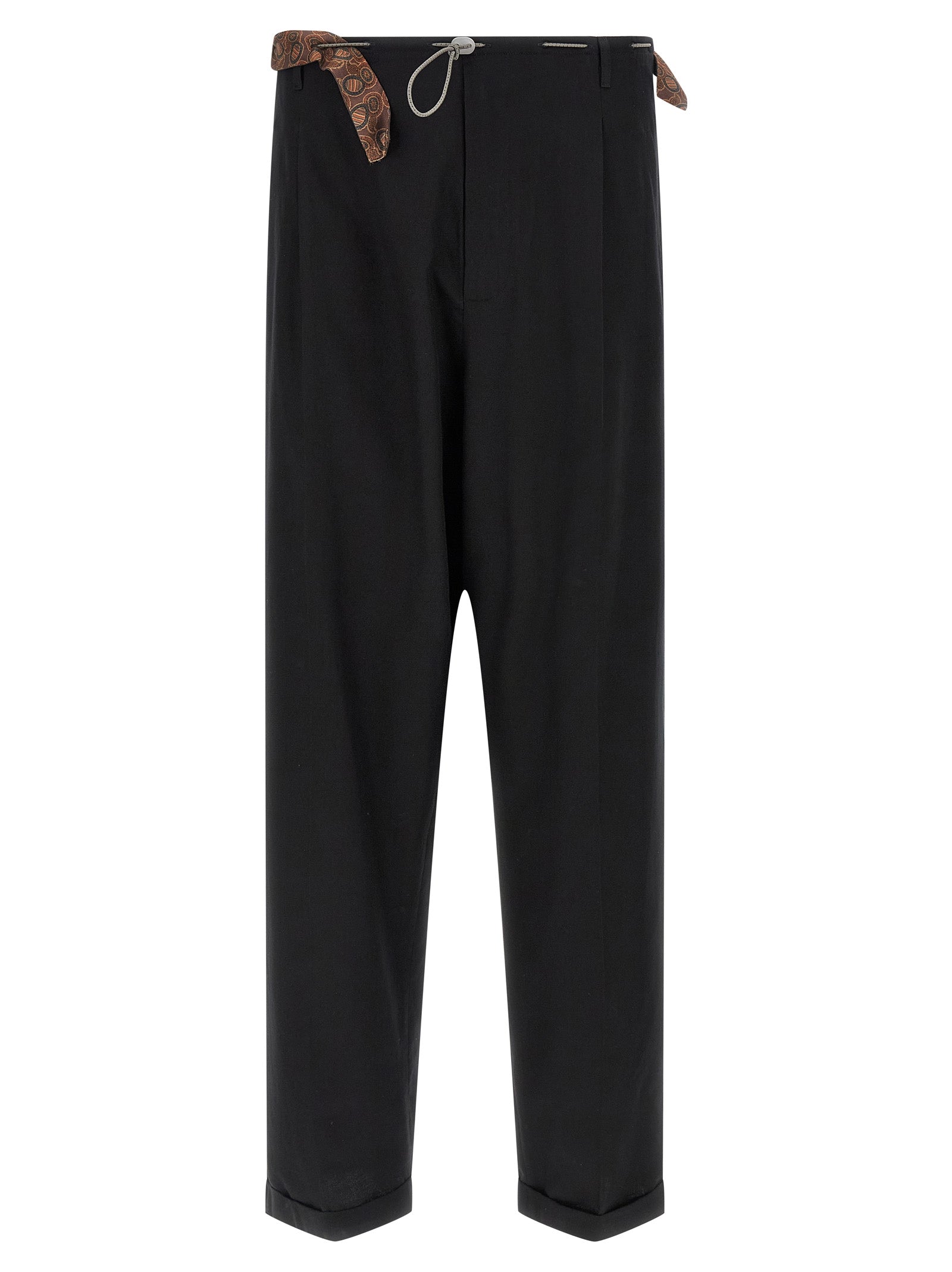Magliano Black Cotton Casual Men's Pants