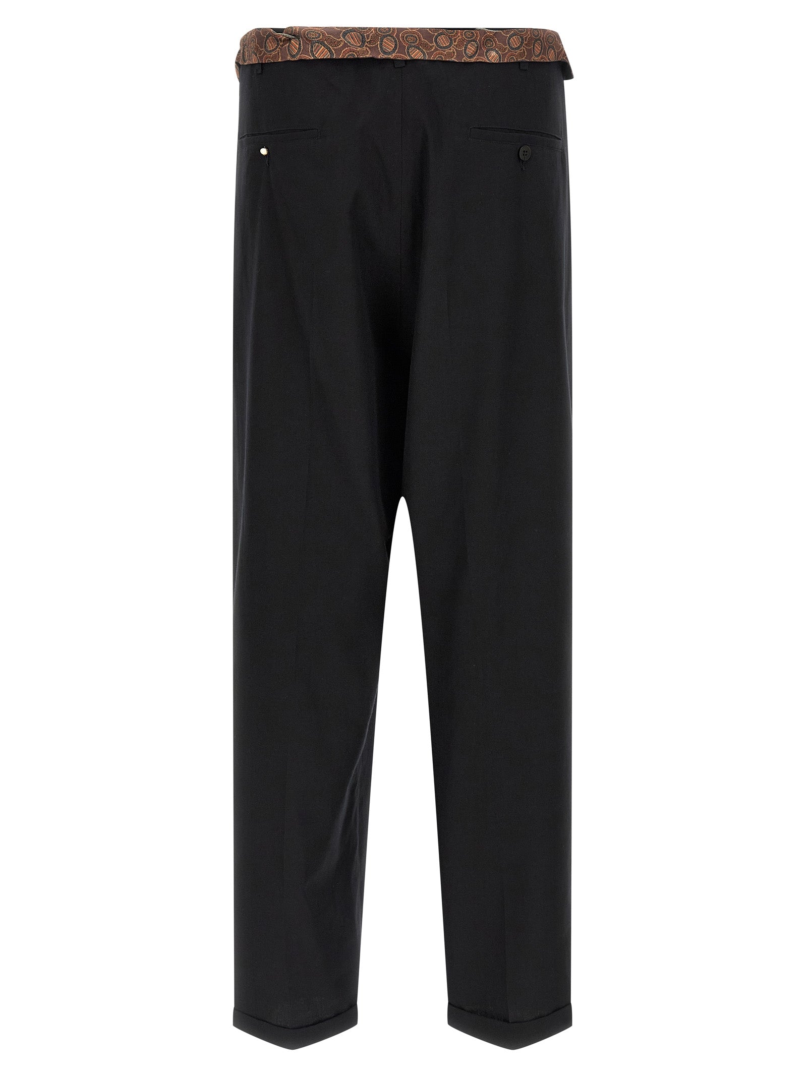 Magliano Black Cotton Casual Men's Pants