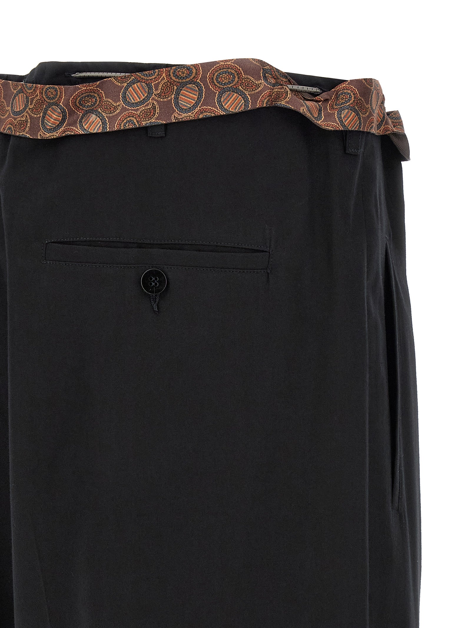 Magliano Black Cotton Casual Men's Pants