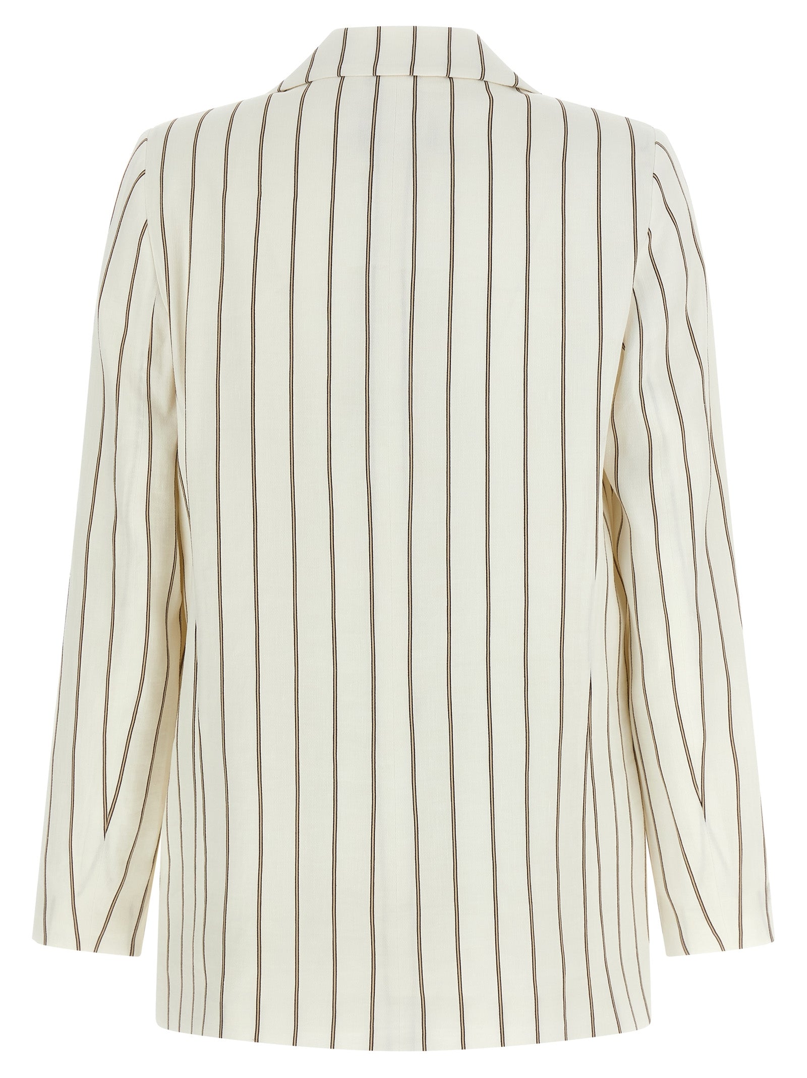 Peserico White Linen Women's Blazer