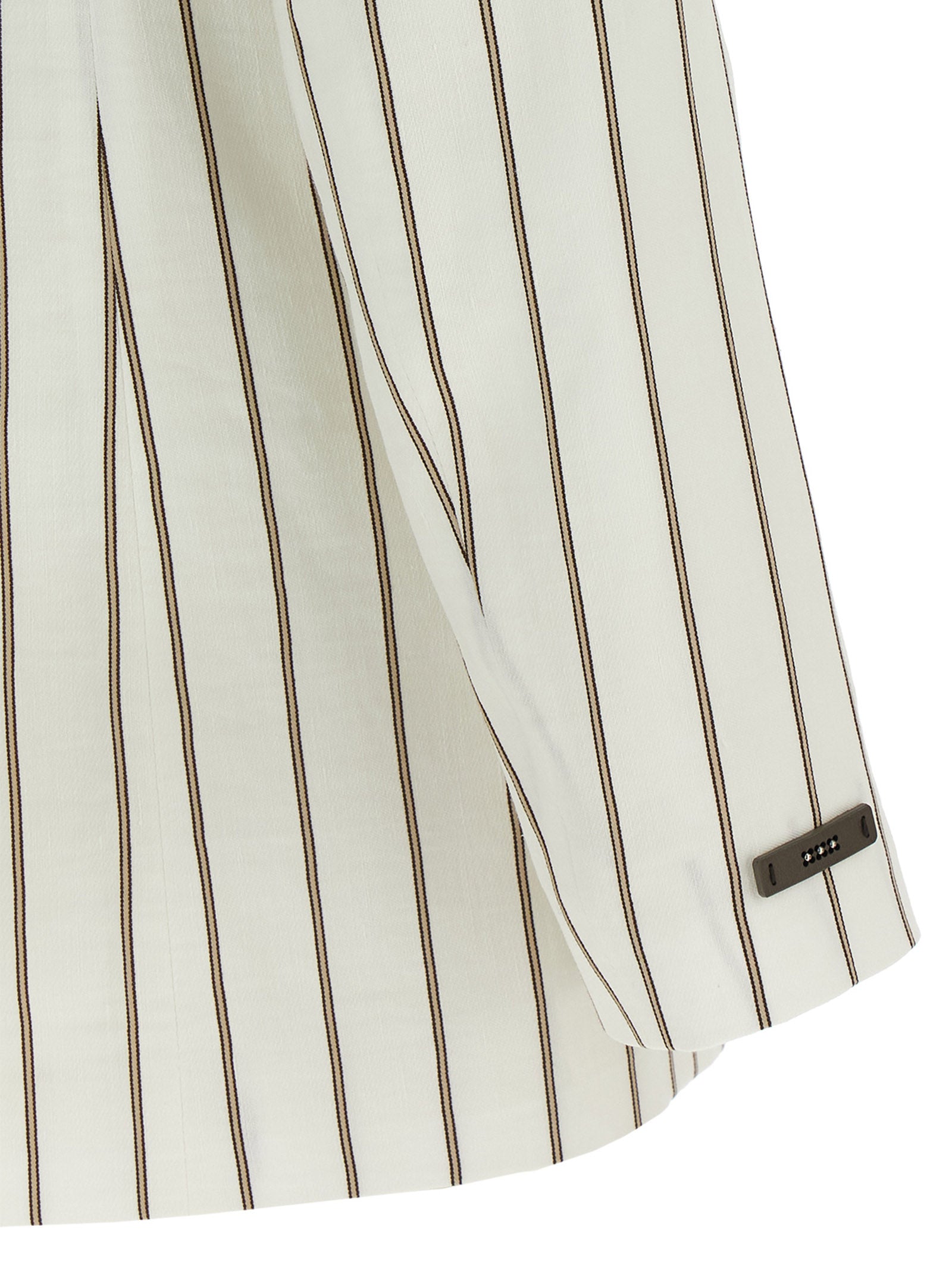 Peserico White Linen Women's Blazer