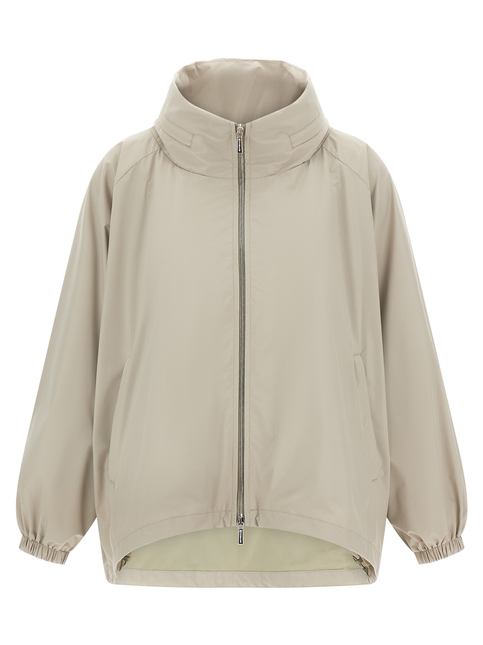 MooRER Gray Polyester Shell Women's Jacket