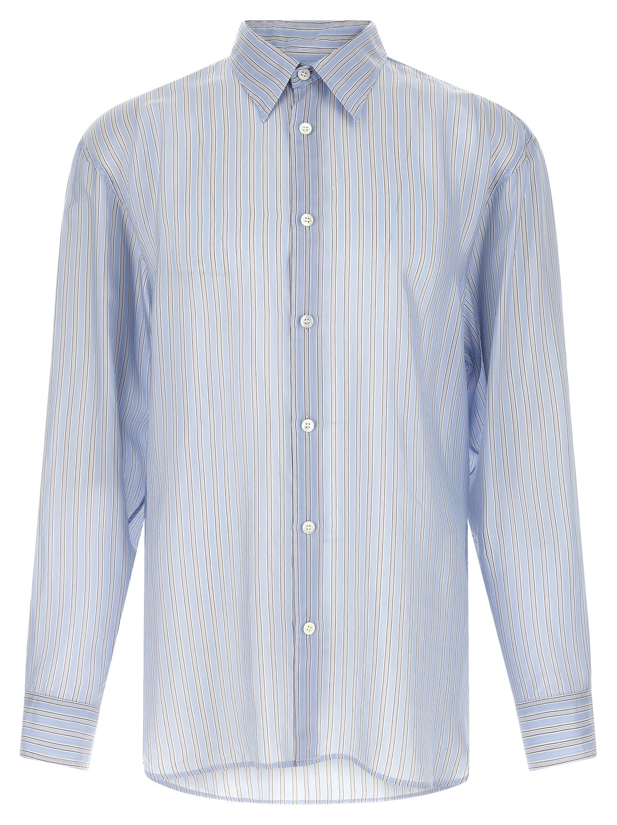 Dries Van Noten Blue Copper Men's Blouse