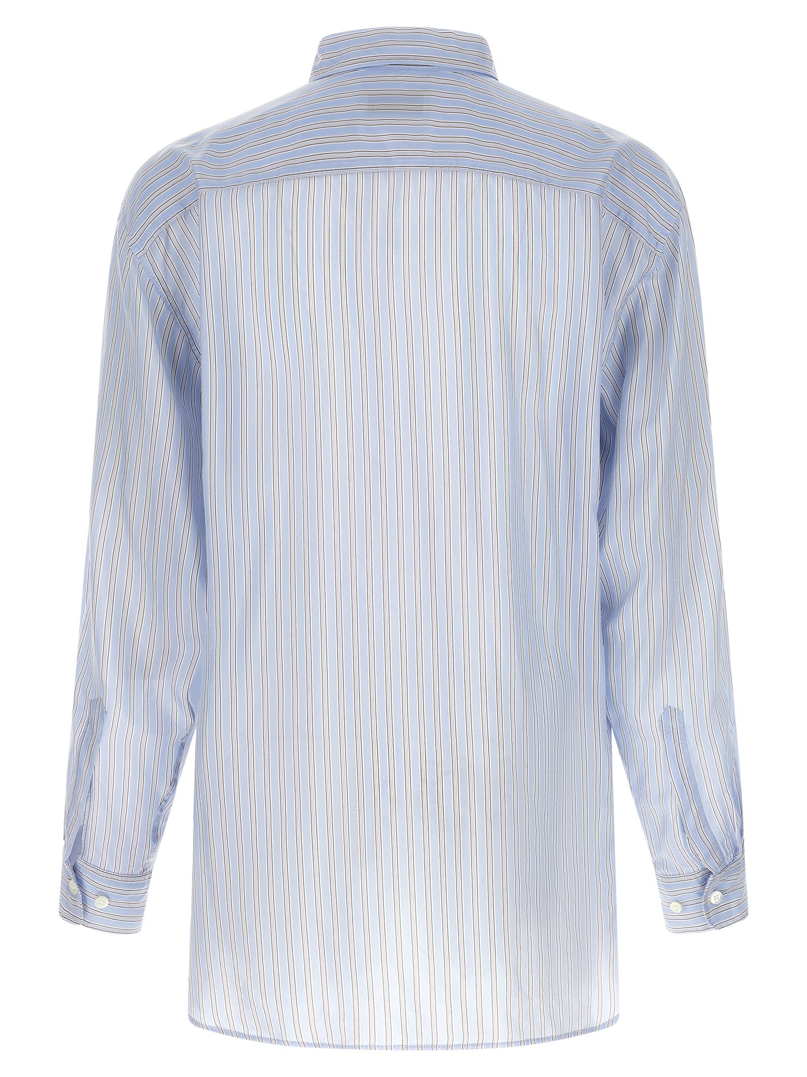 Dries Van Noten Blue Copper Men's Blouse