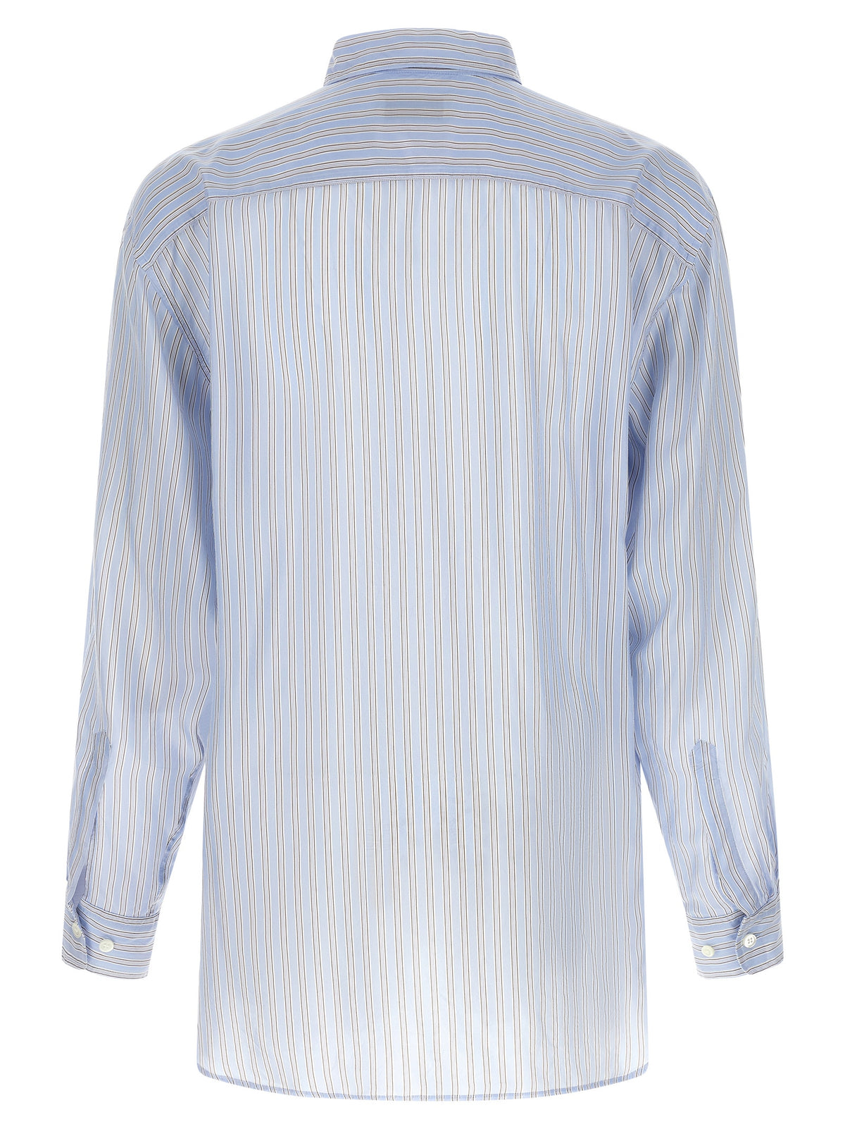 Dries Van Noten Blue Copper Men's Blouse
