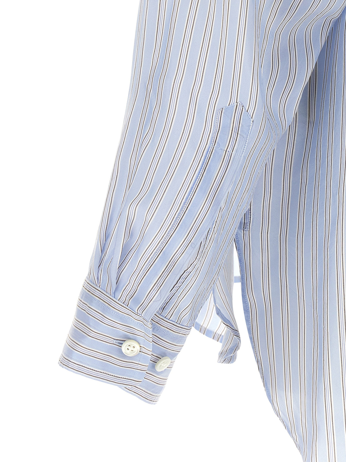 Dries Van Noten Blue Copper Men's Blouse