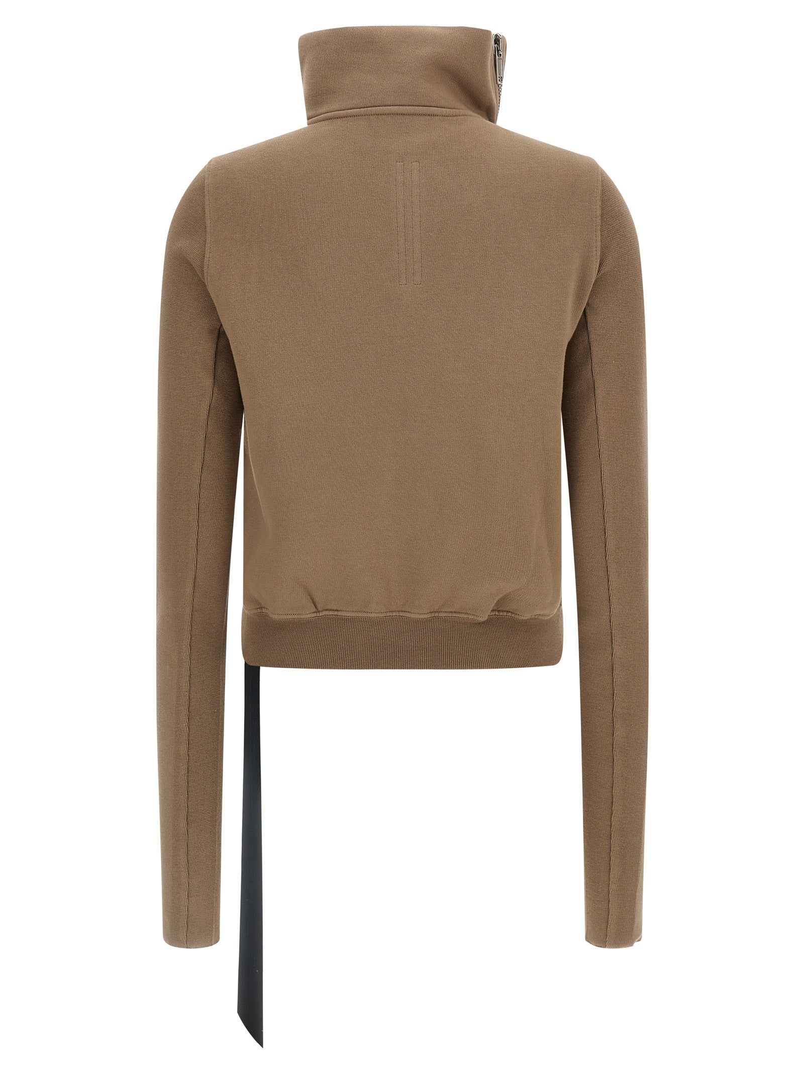 DRKSHDW Beige Cotton Women's Sweatshirt