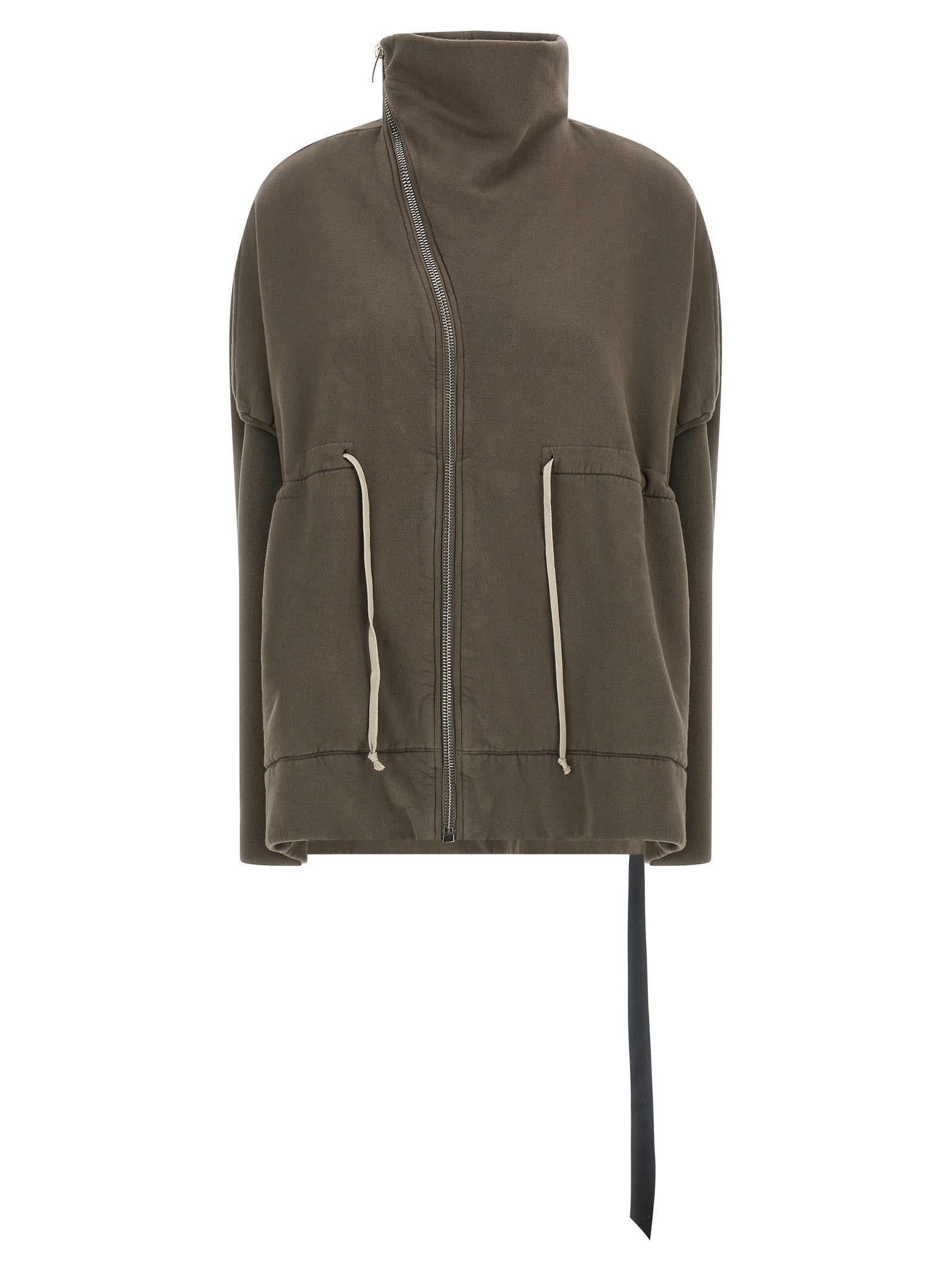 DRKSHDW Beige Cotton Women's Sweatshirt