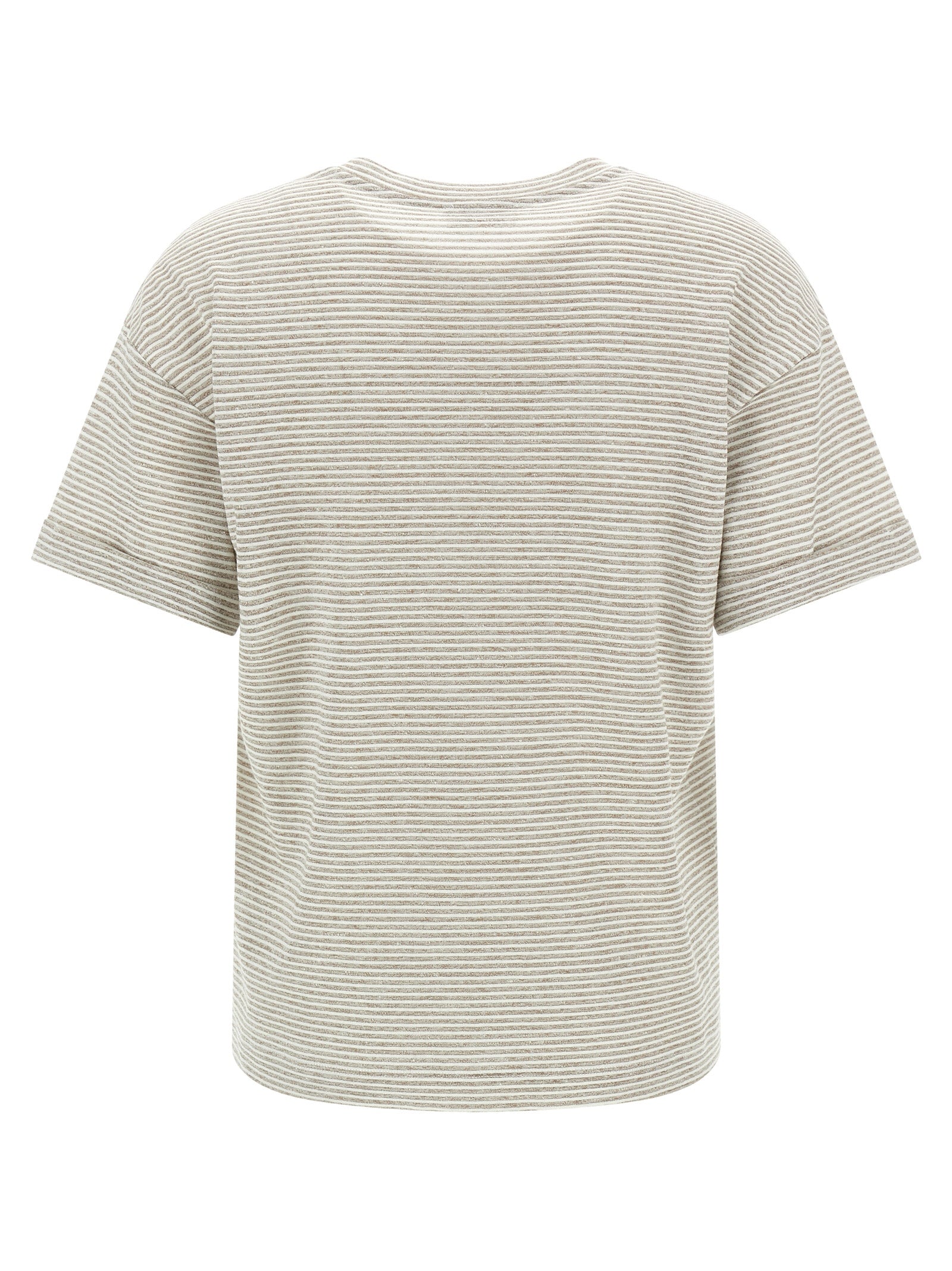 Peserico Beige Linen Women's T-Shirt