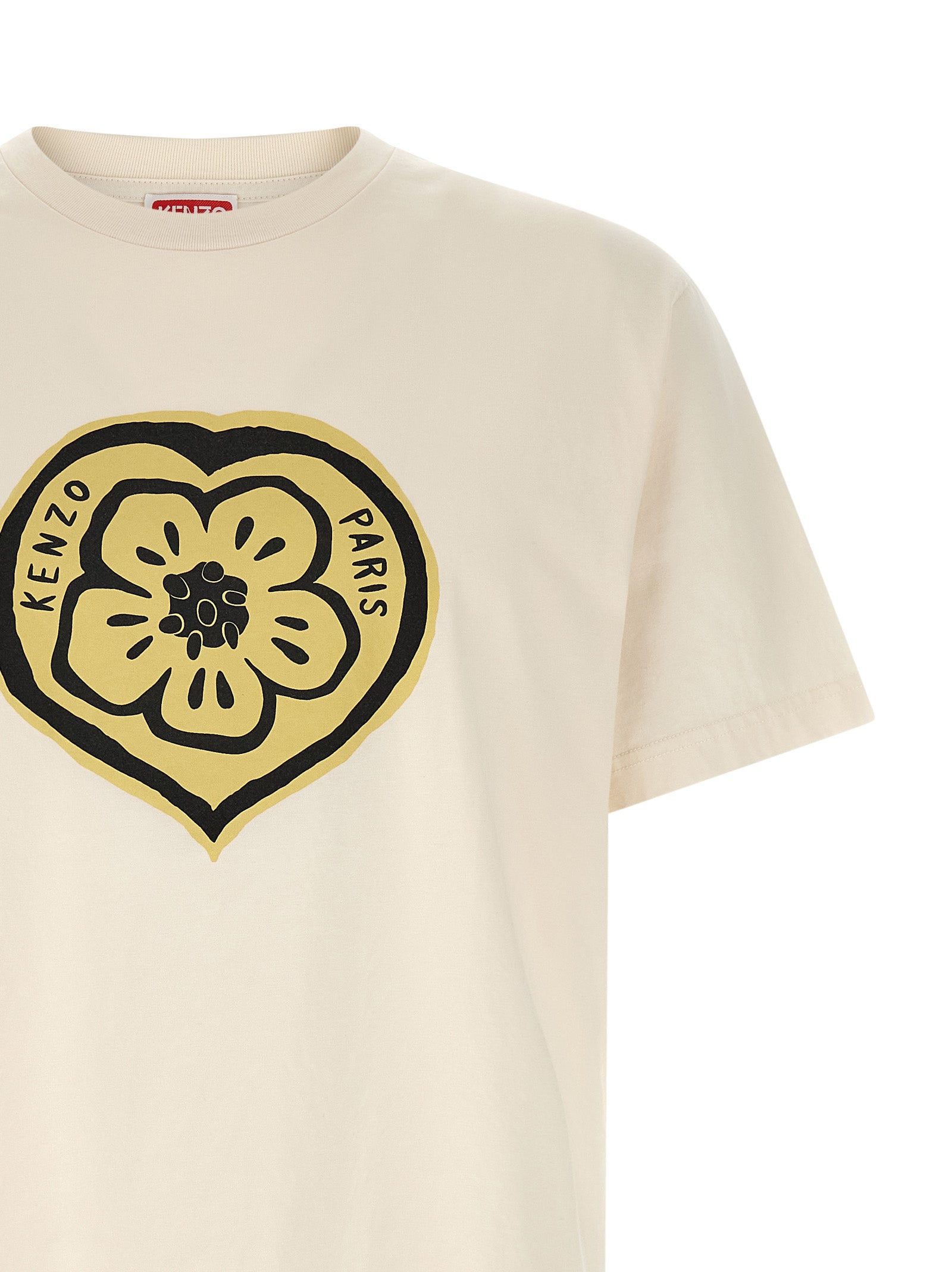 Kenzo Beige Cotton Men's T-Shirt