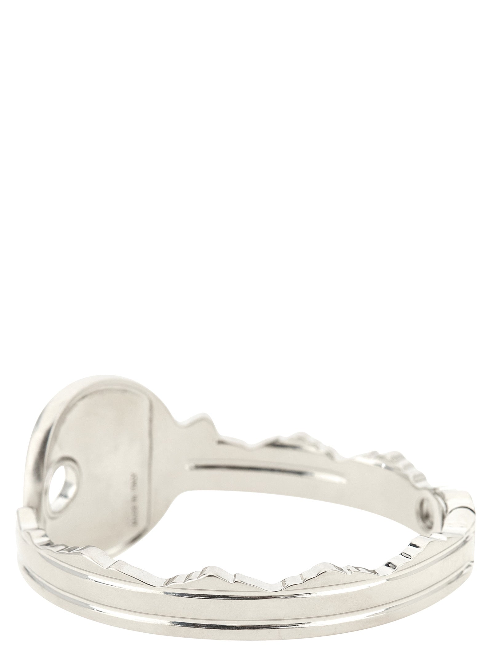 MM6 Maison Margiela Silver Brass Women's Bracelet