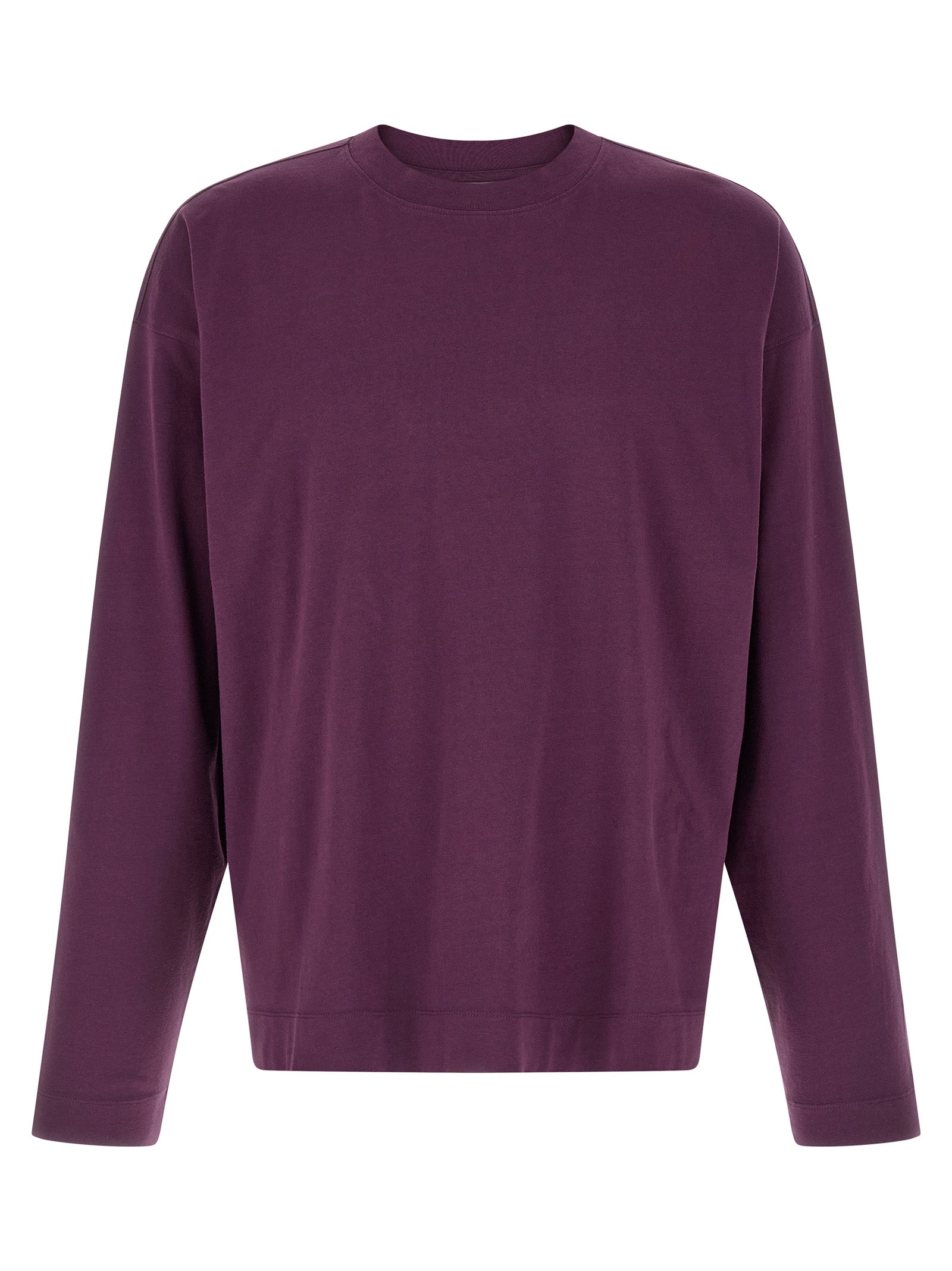 Dries Van Noten Purple Cotton Men's T-Shirt