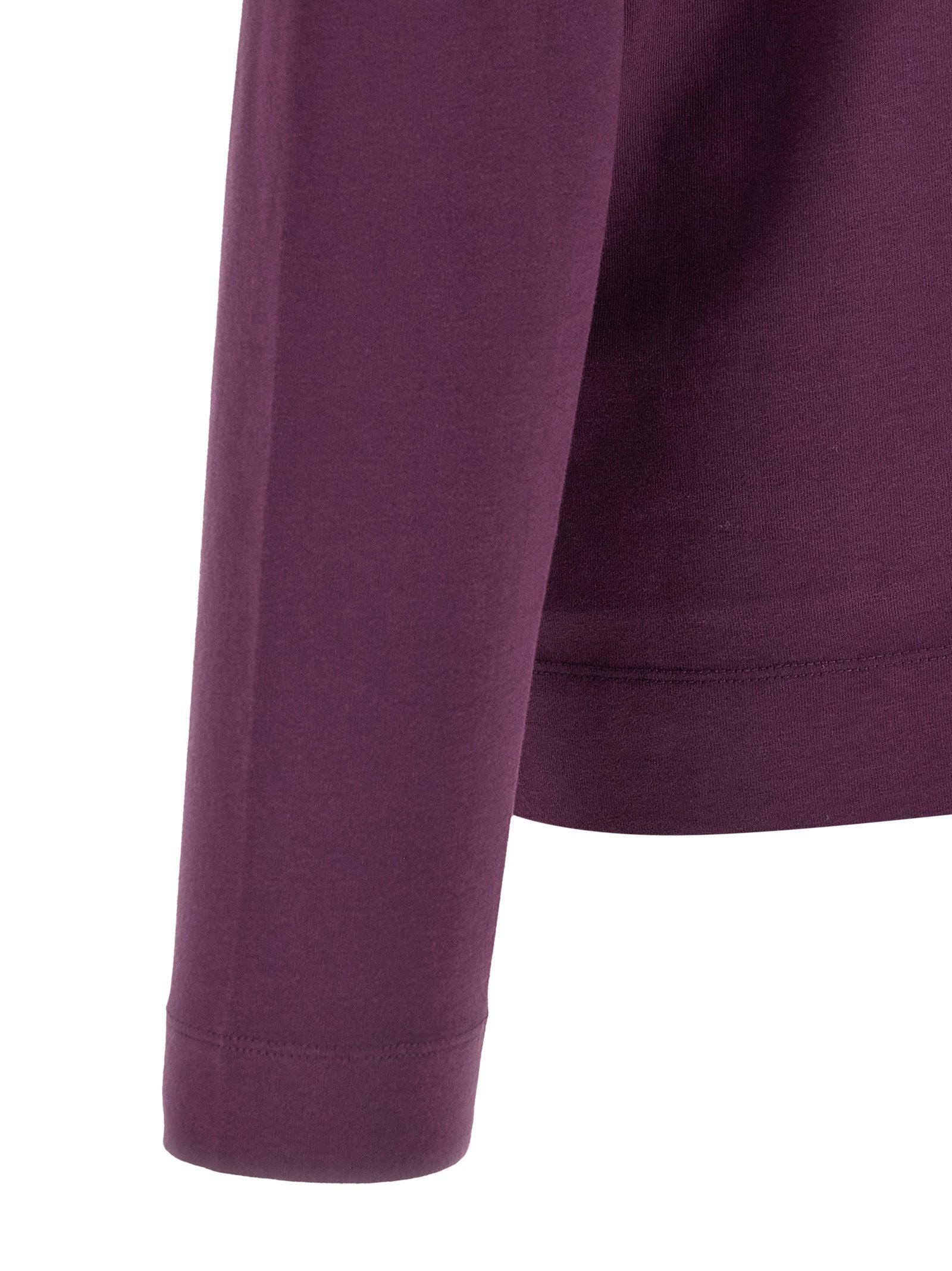 Dries Van Noten Purple Cotton Men's T-Shirt