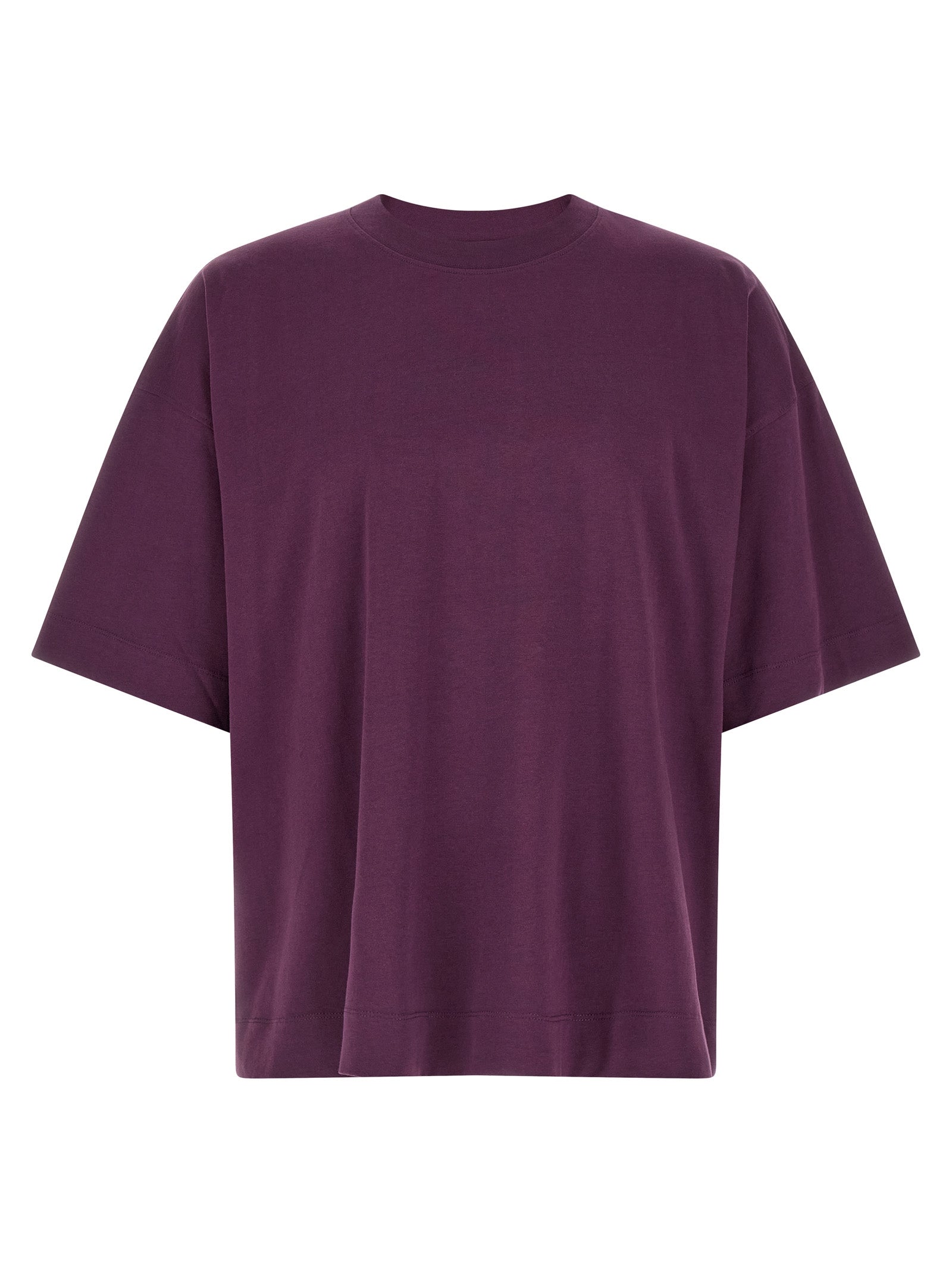 Dries Van Noten Purple Cotton Men's T-Shirt