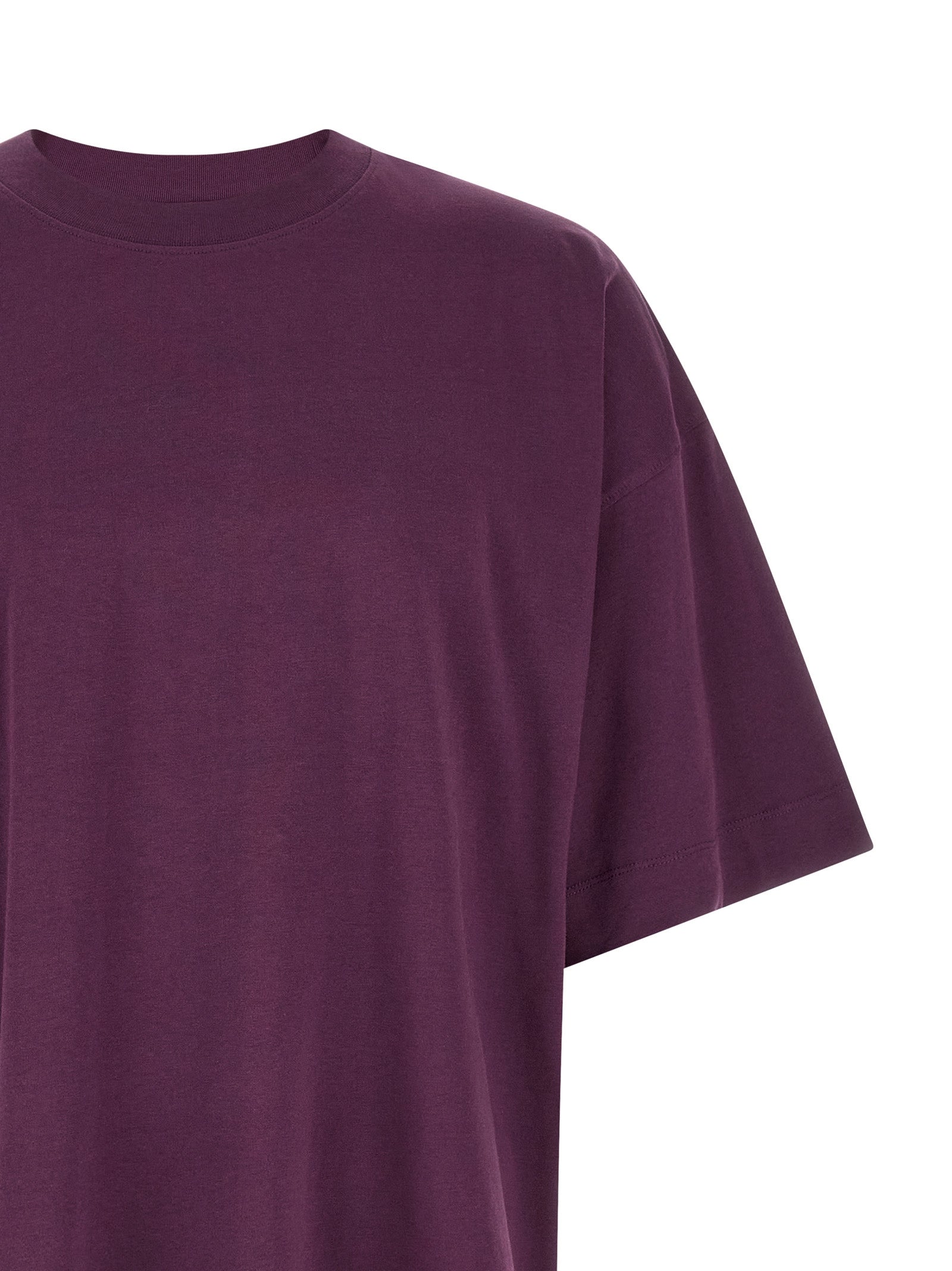 Dries Van Noten Purple Cotton Men's T-Shirt