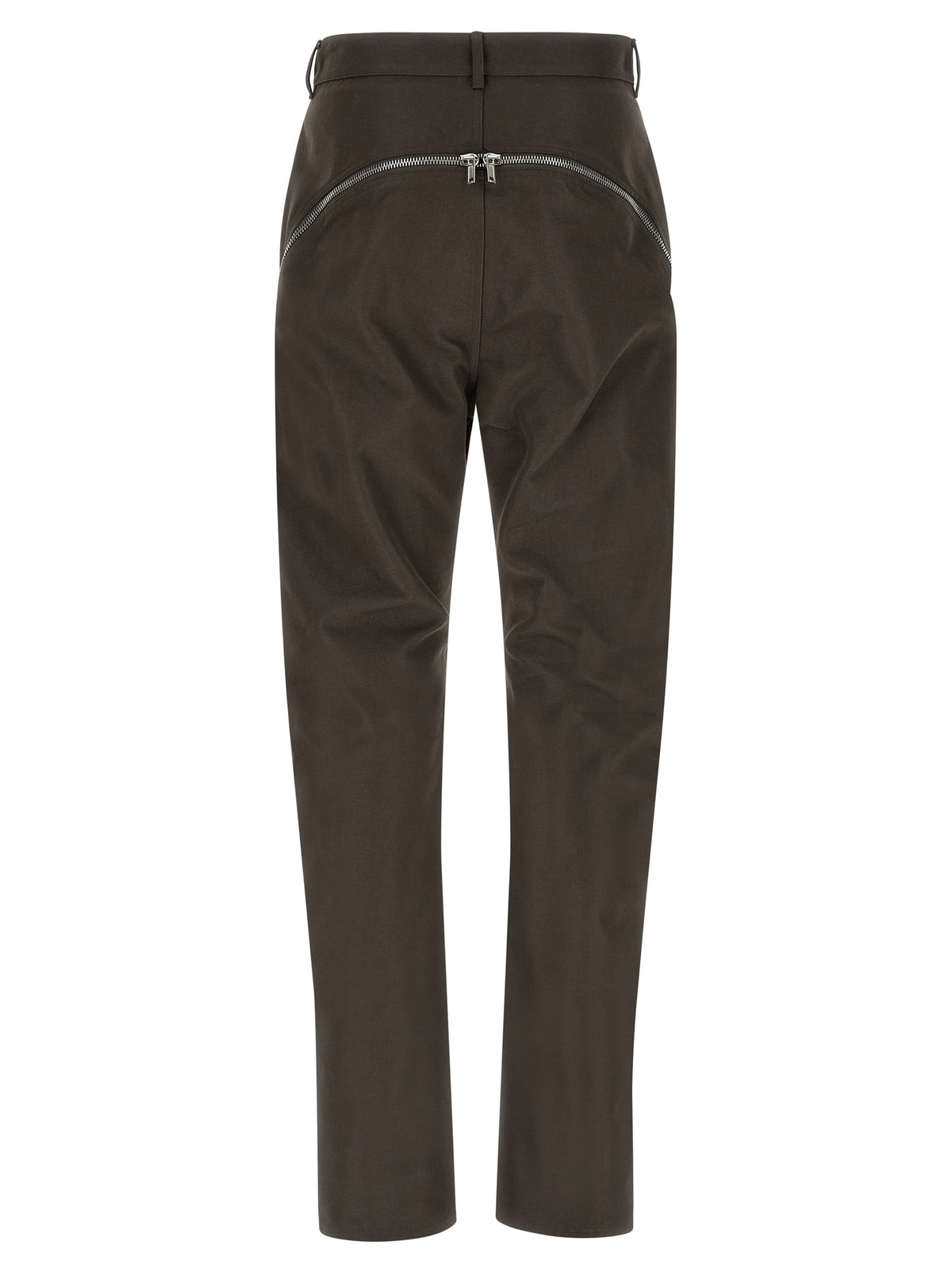 Rick Owens Brown Cotton Casual Men's Pants