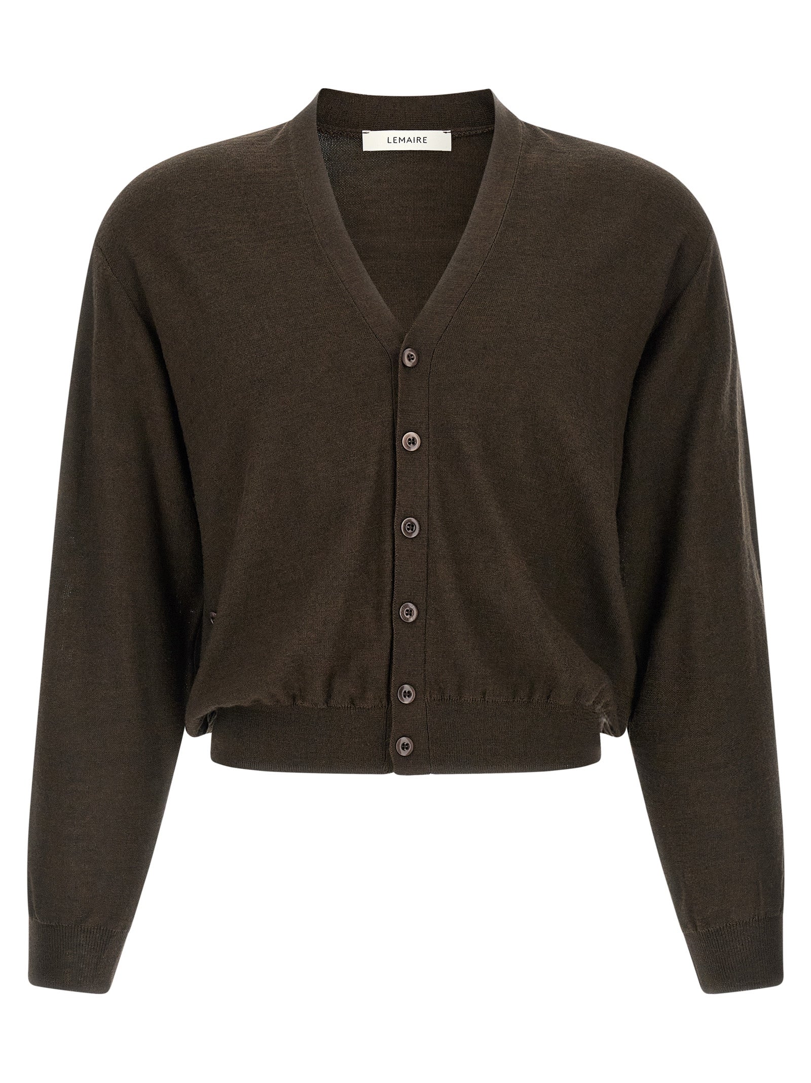 Lemaire Brown Marabou Men's Cardigan