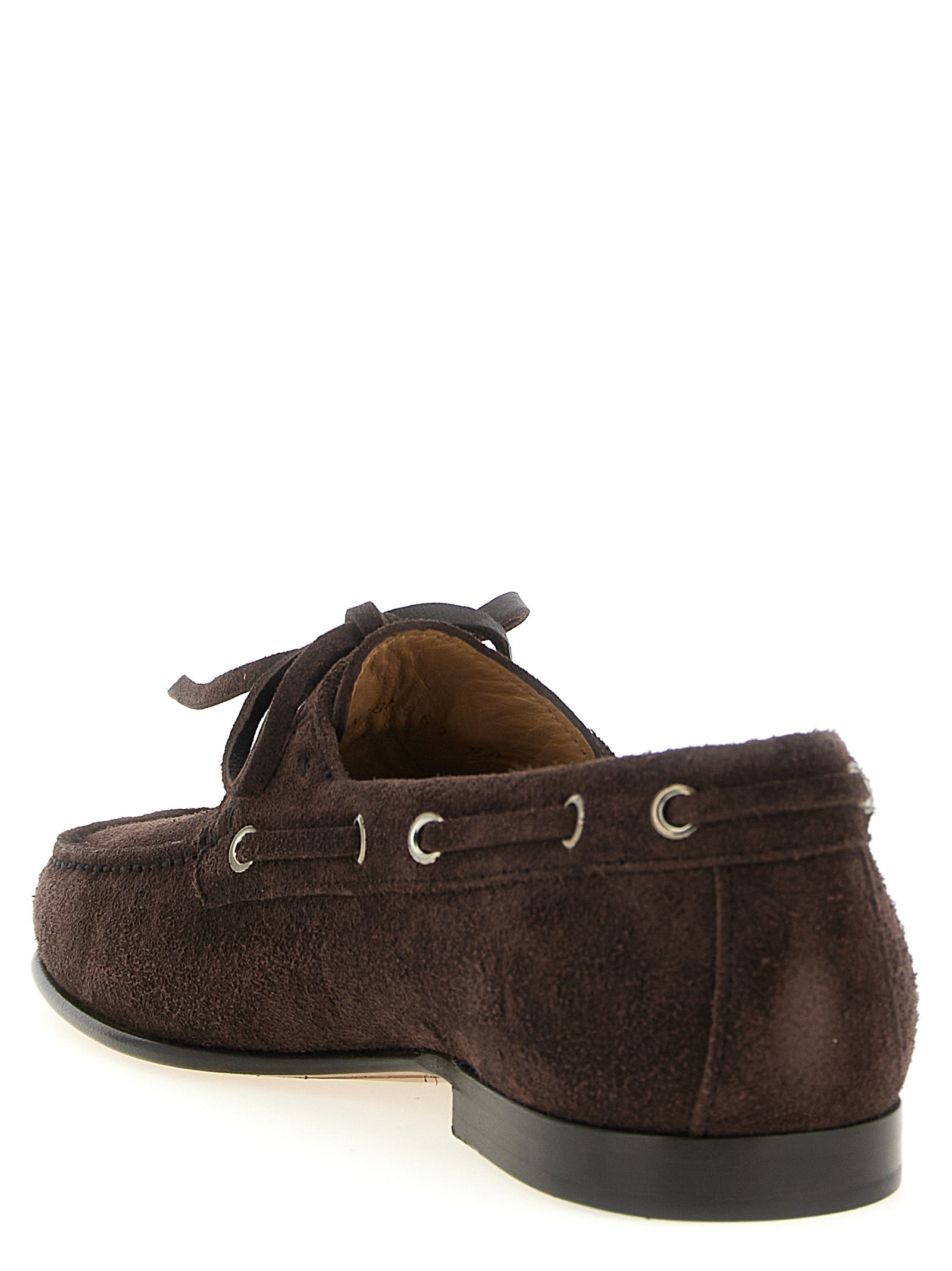 Valentino Garavani Brown Cowhide Slip-On Men's Loafers