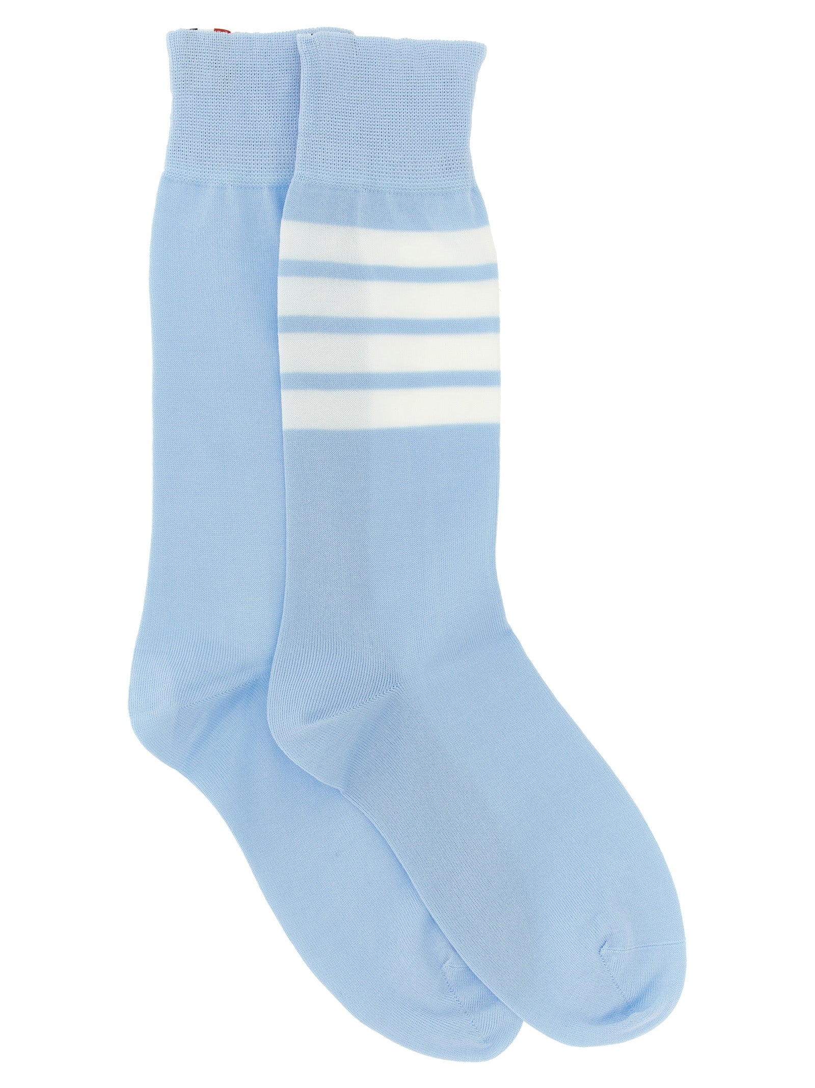 Thom Browne Blue Cotton Women's Socks