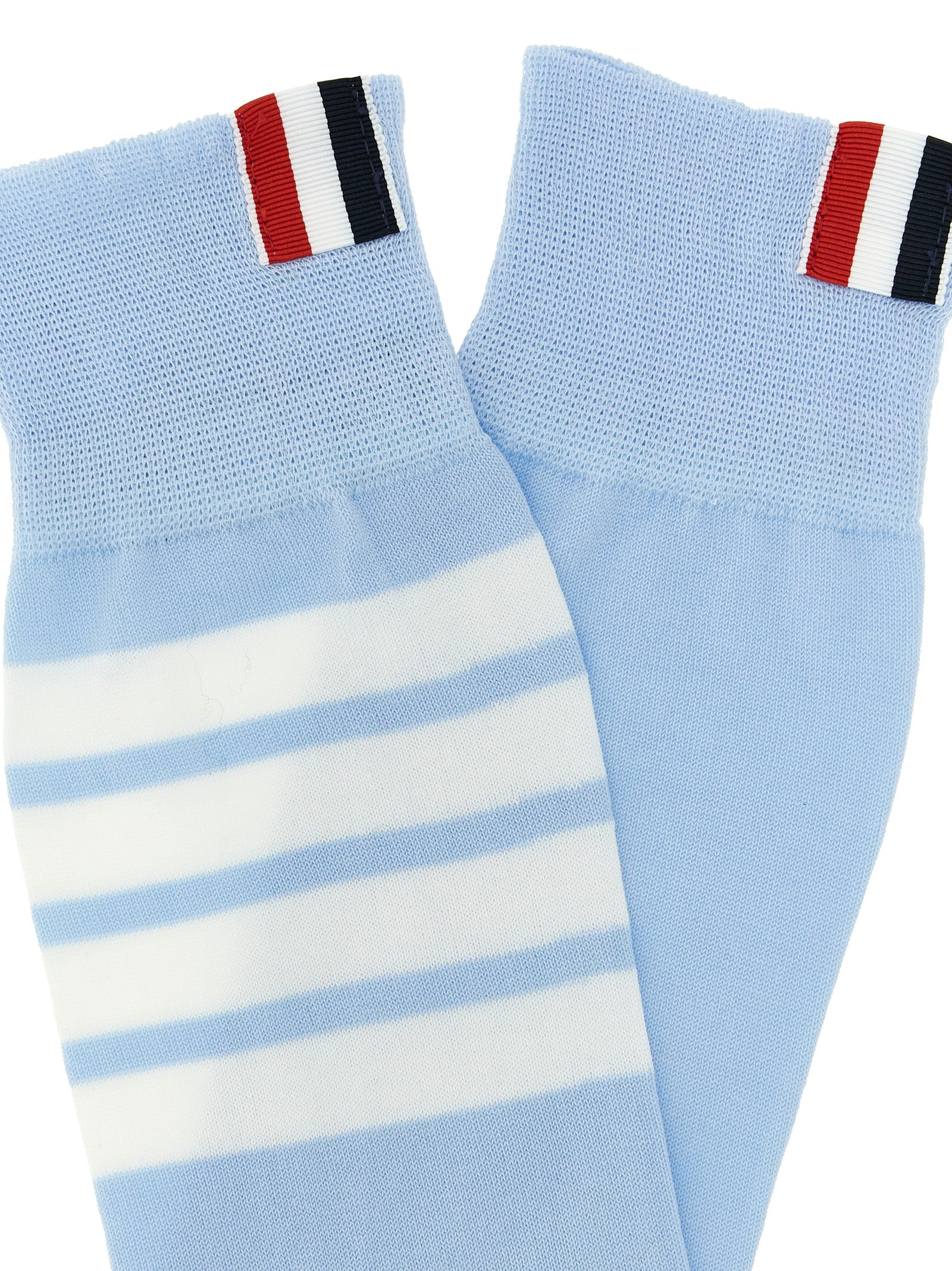 Thom Browne Blue Cotton Women's Socks