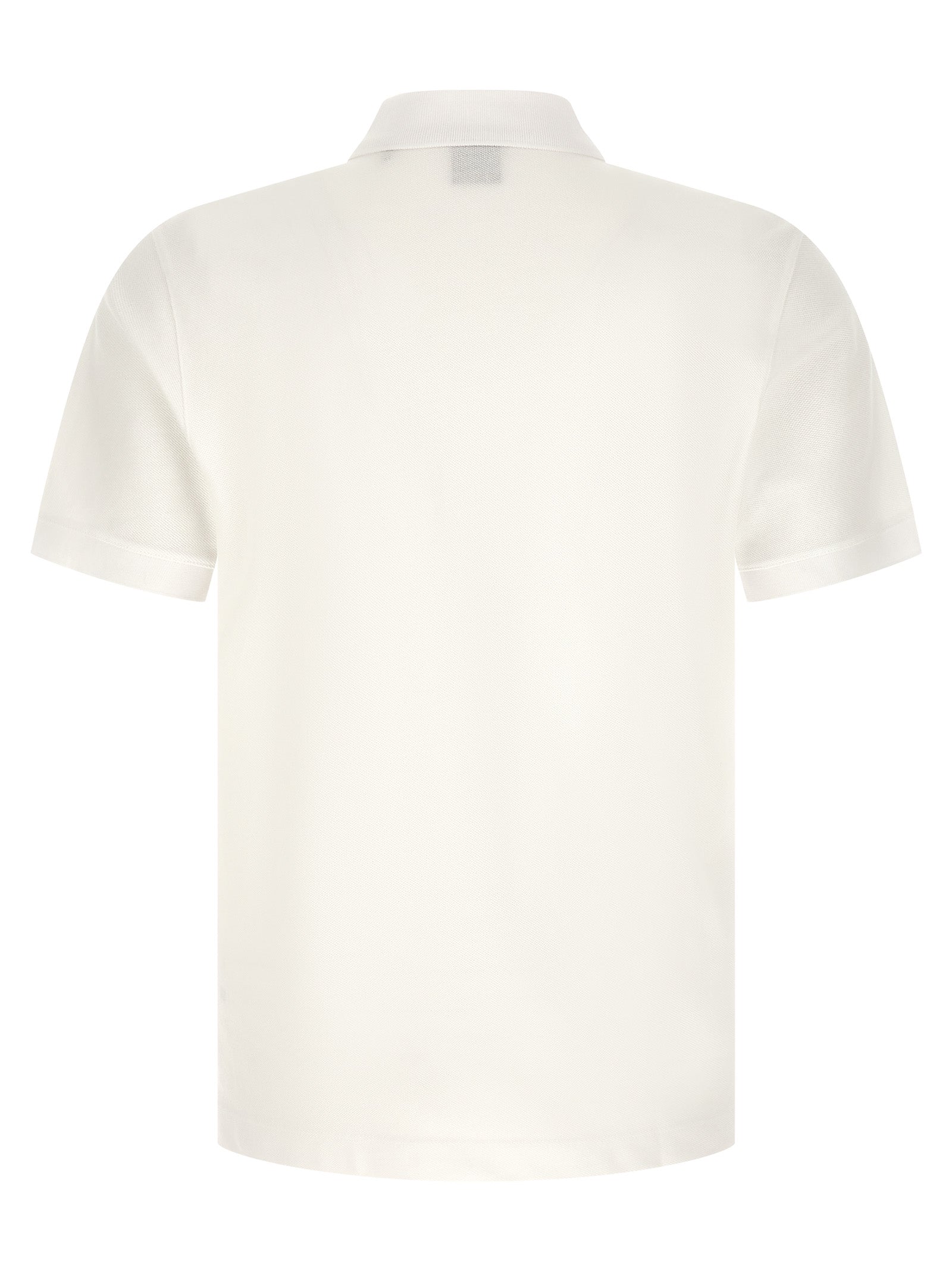 Hugo Boss White Cotton Polo Men's Shirt