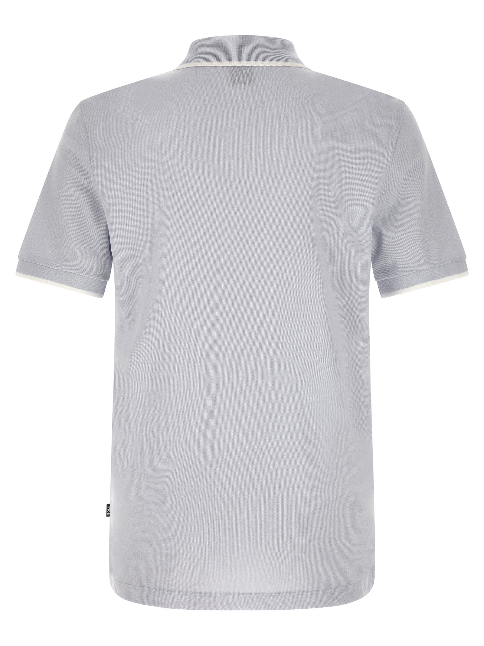 Hugo Boss Blue Cotton Polo Men's Shirt