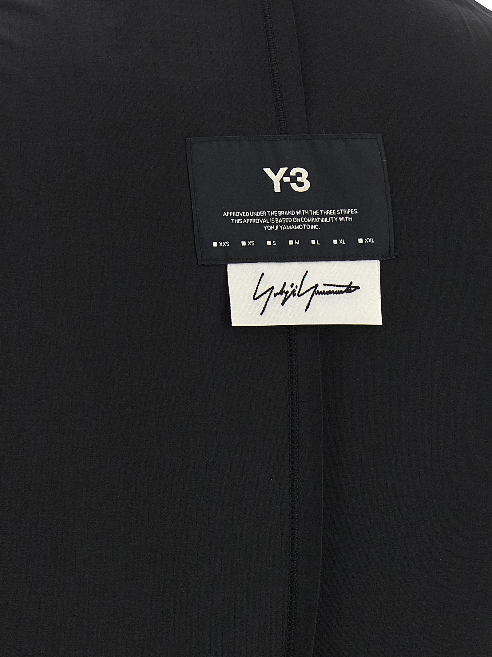 Y-3 Black Polyester Sport Women's Bra
