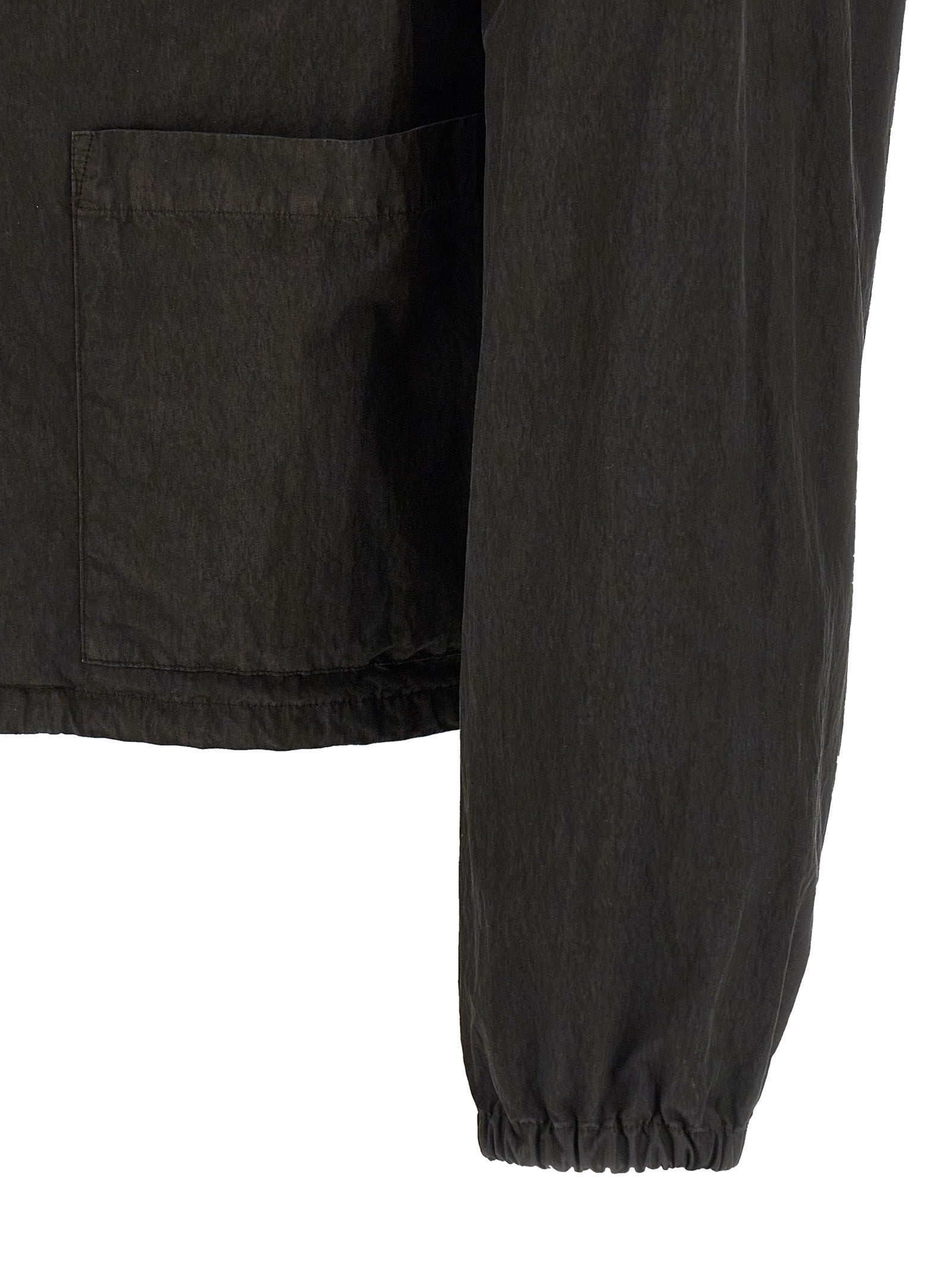 Maison Margiela Gray Cotton Shell Men's Jacket