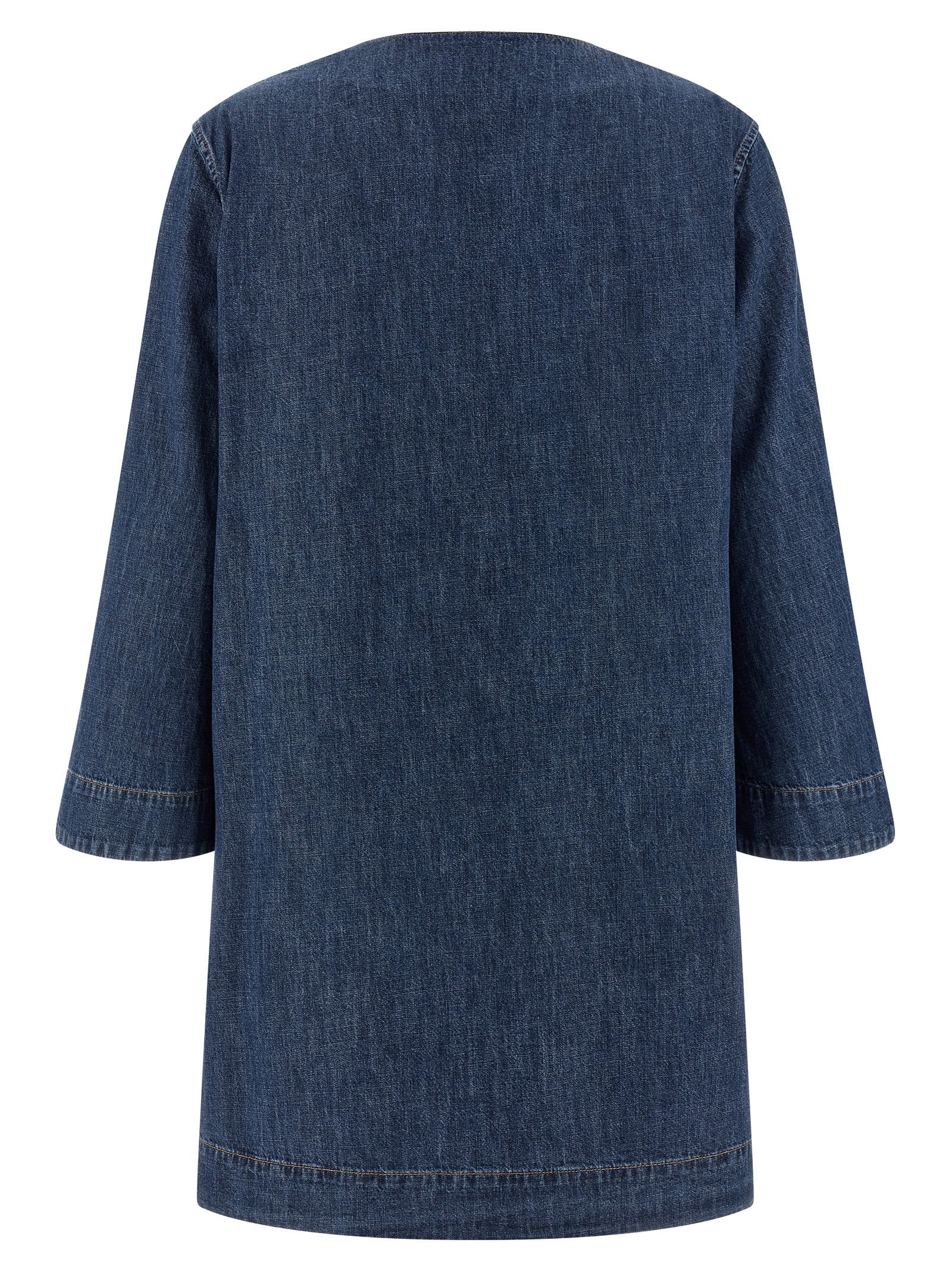 Valentino Garavani Blue Cotton Short Women's Dress
