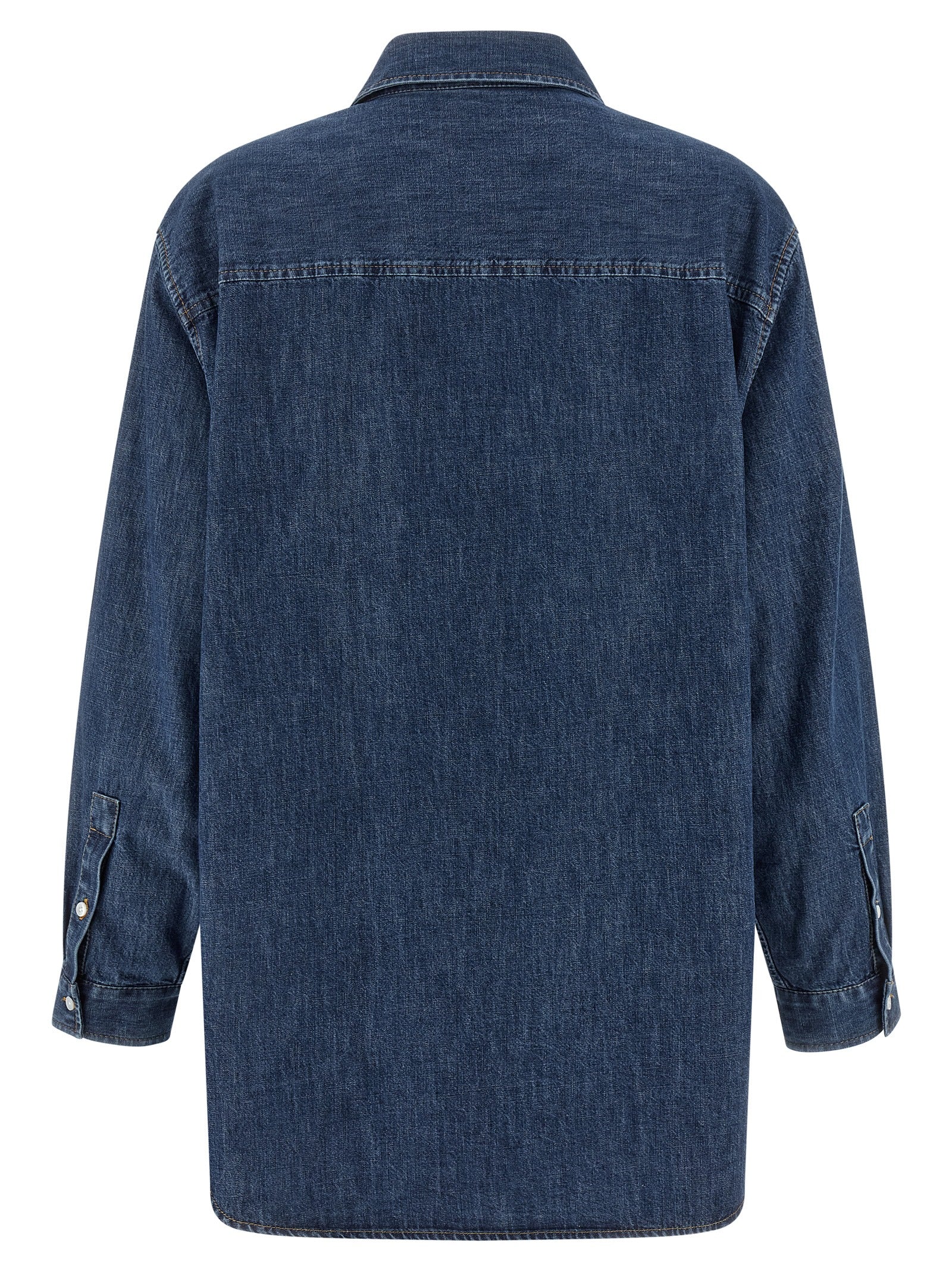 Valentino Garavani Blue Cotton Women's Blouse